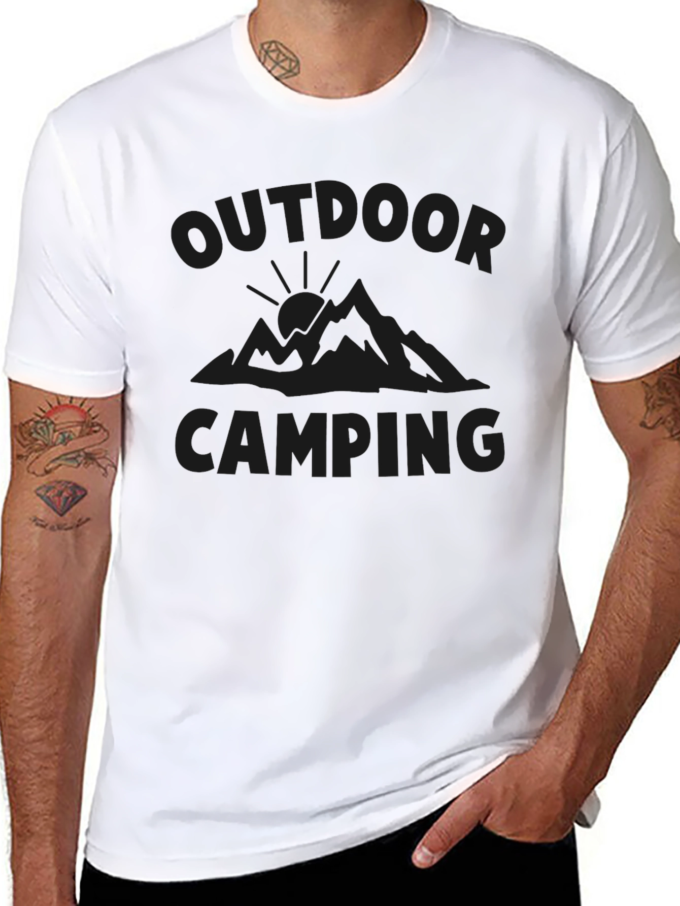 Outdoor Camping Graphic Tee