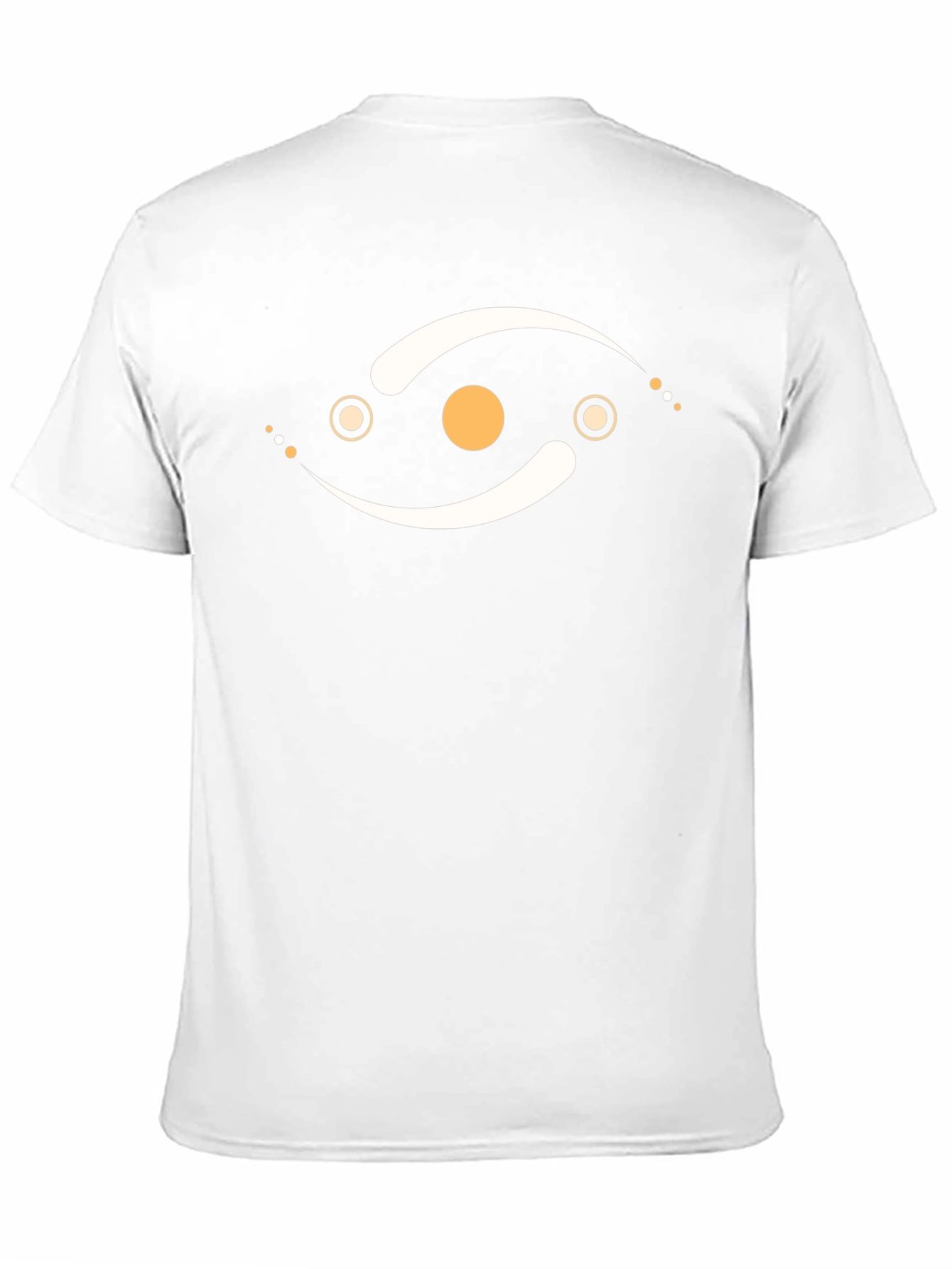Abstract Eye Graphic Black T-Shirt