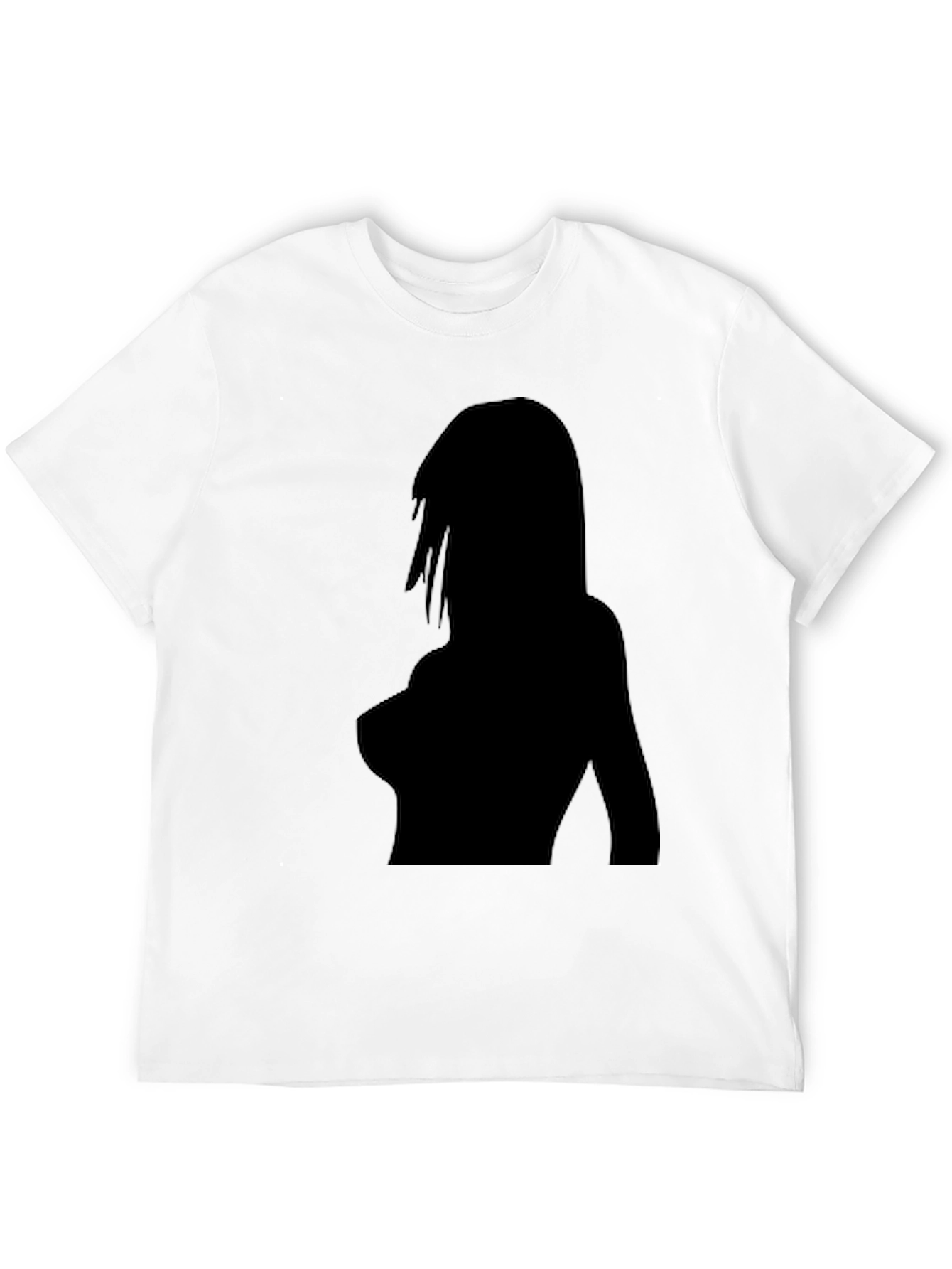 Silhouette Graphic T-Shirt - Bold Black Tee