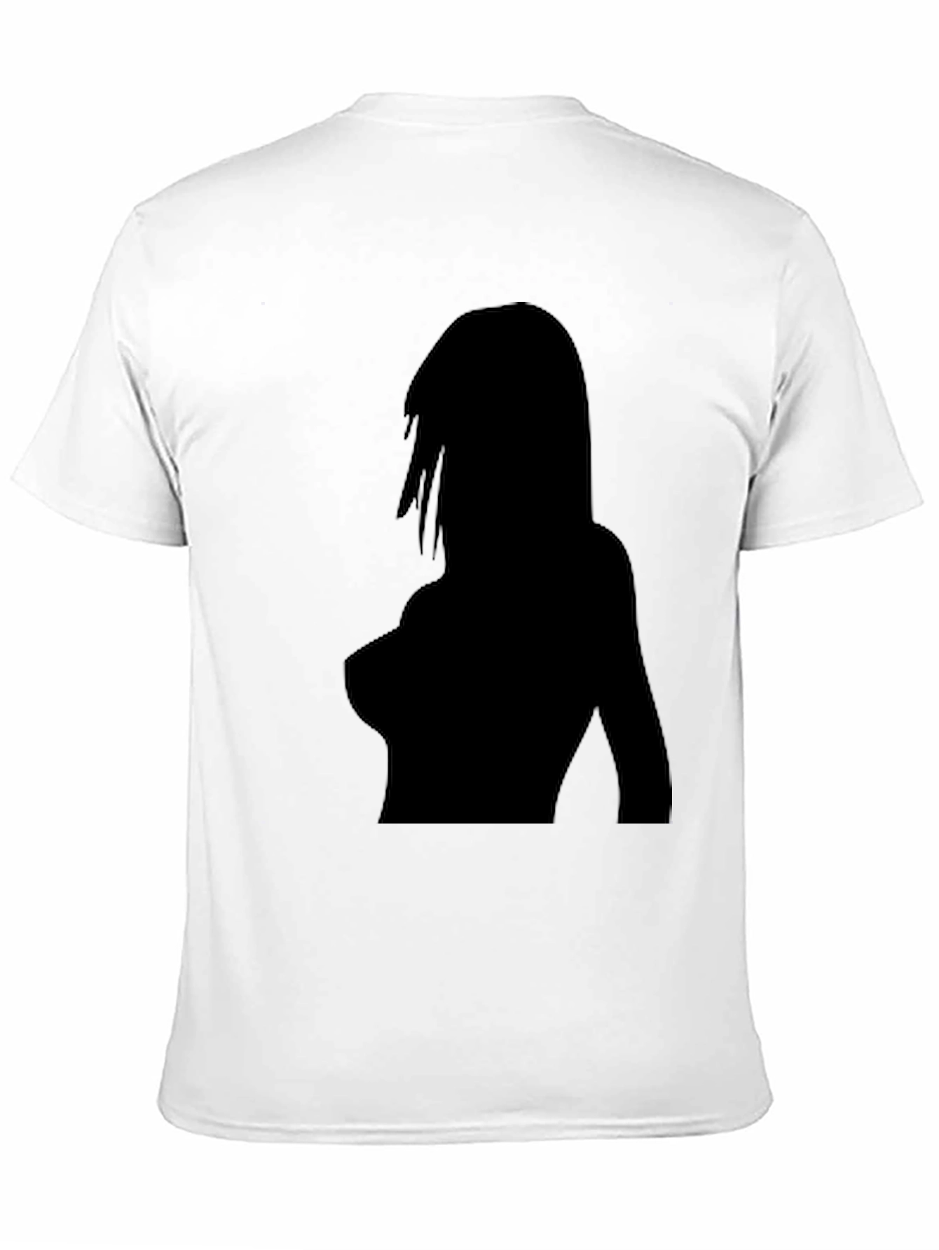 Silhouette Graphic T-Shirt - Bold Black Tee