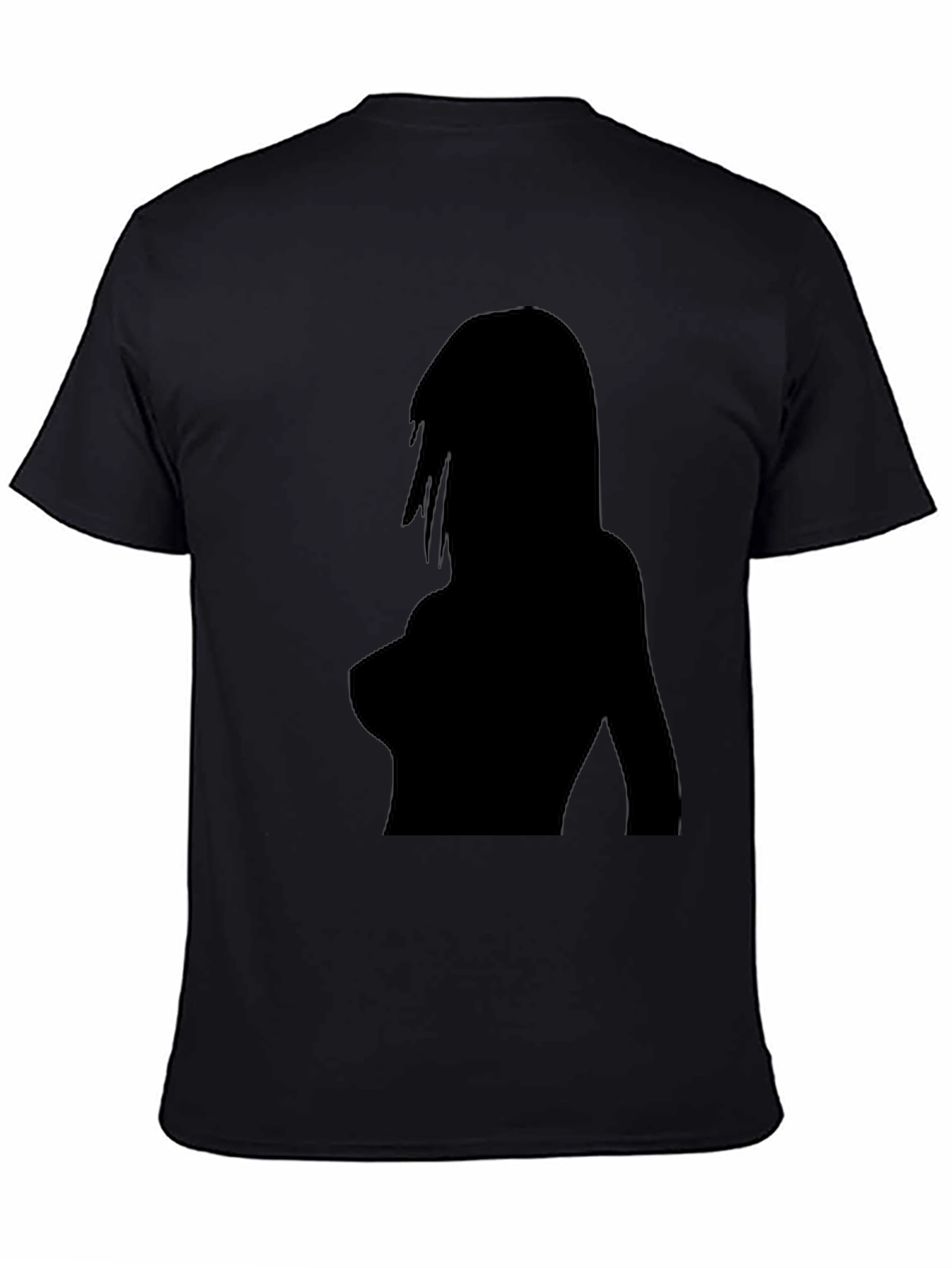 Silhouette Graphic T-Shirt - Bold Black Tee