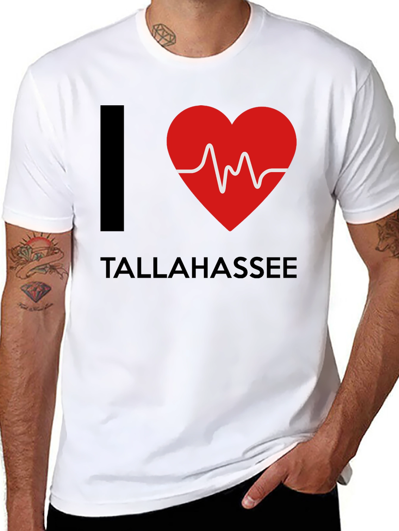 I Heart Tallahassee Graphic T-Shirt