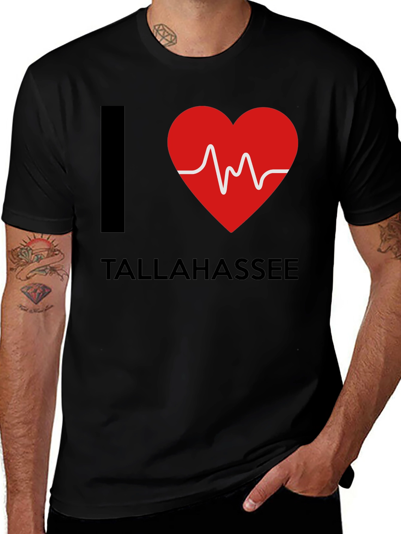I Heart Tallahassee Graphic T-Shirt