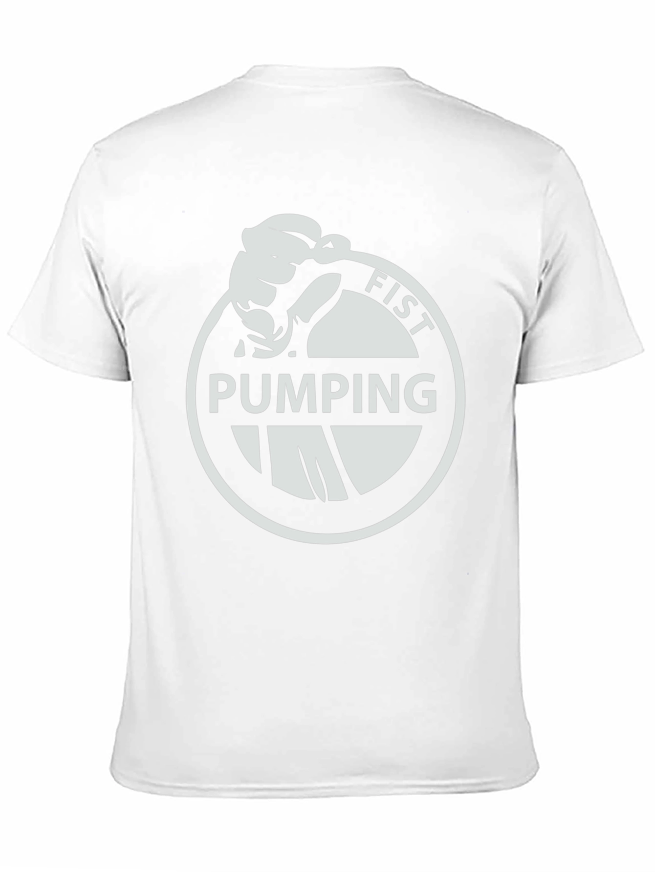 Fist Pumping T-Shirt - Black Graphic Tee