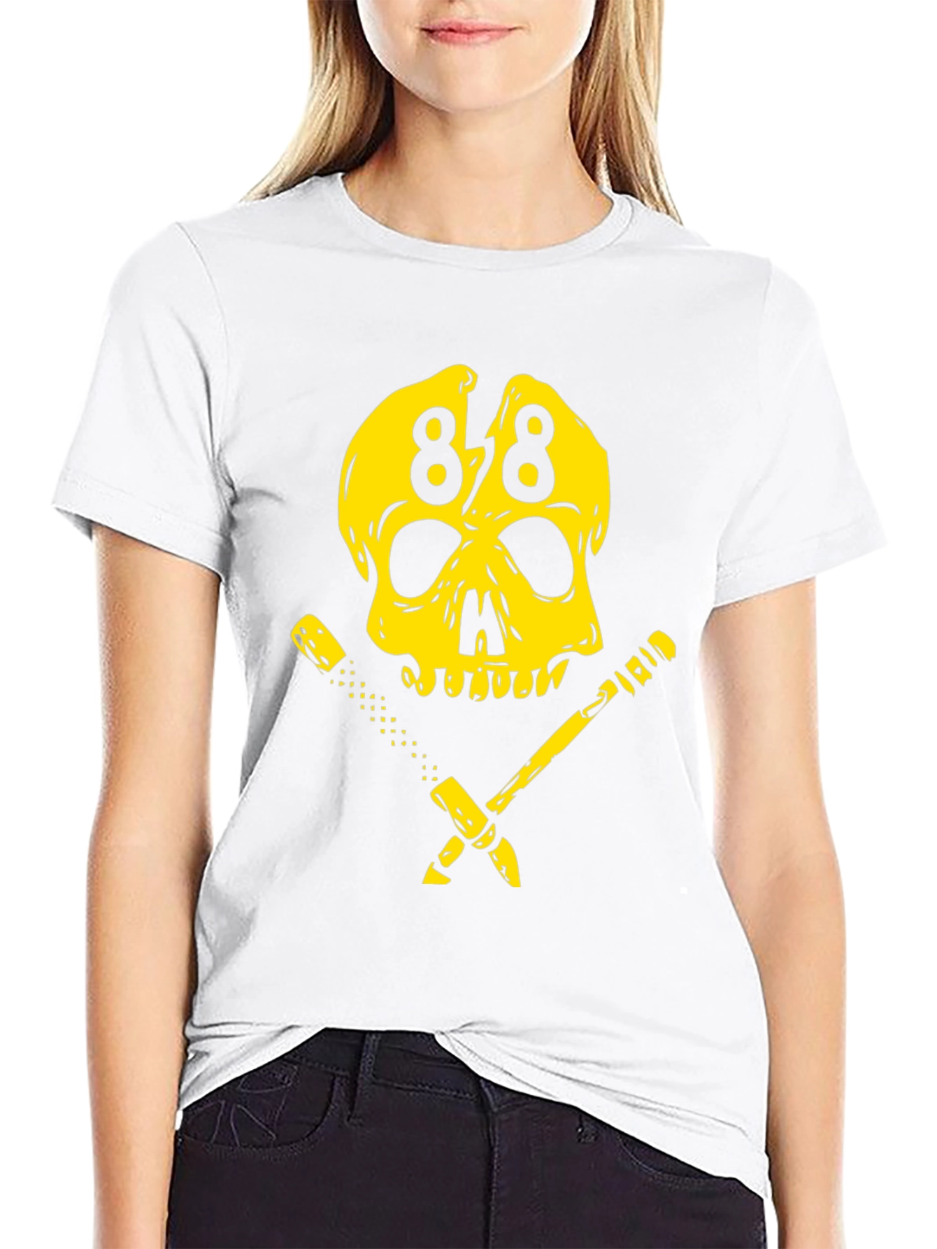 Skull & Crossbones T-Shirt - Edgy Graphic Tee