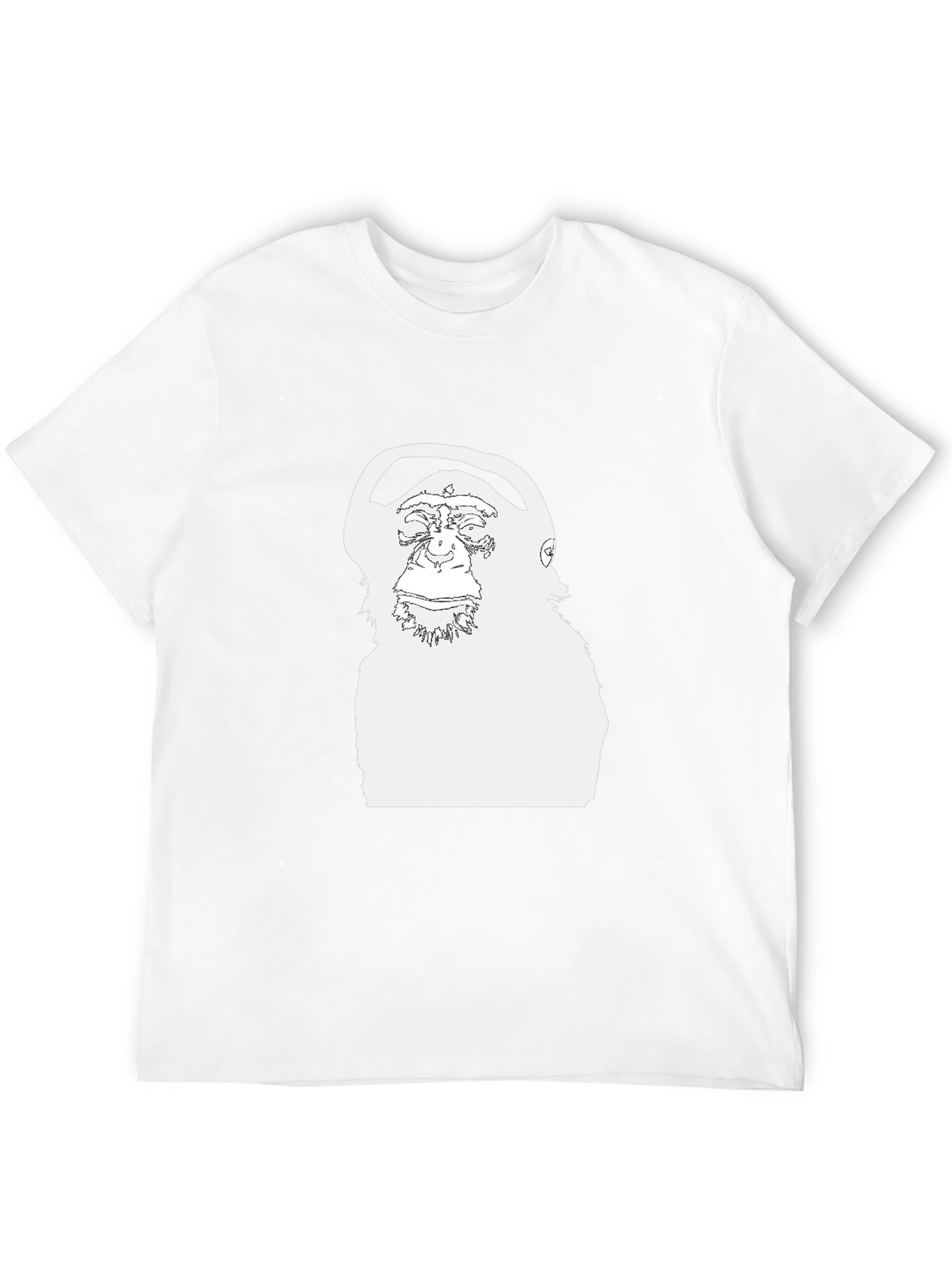 Chimpanzee Headphone Graphic Tee - Cool Casual Style