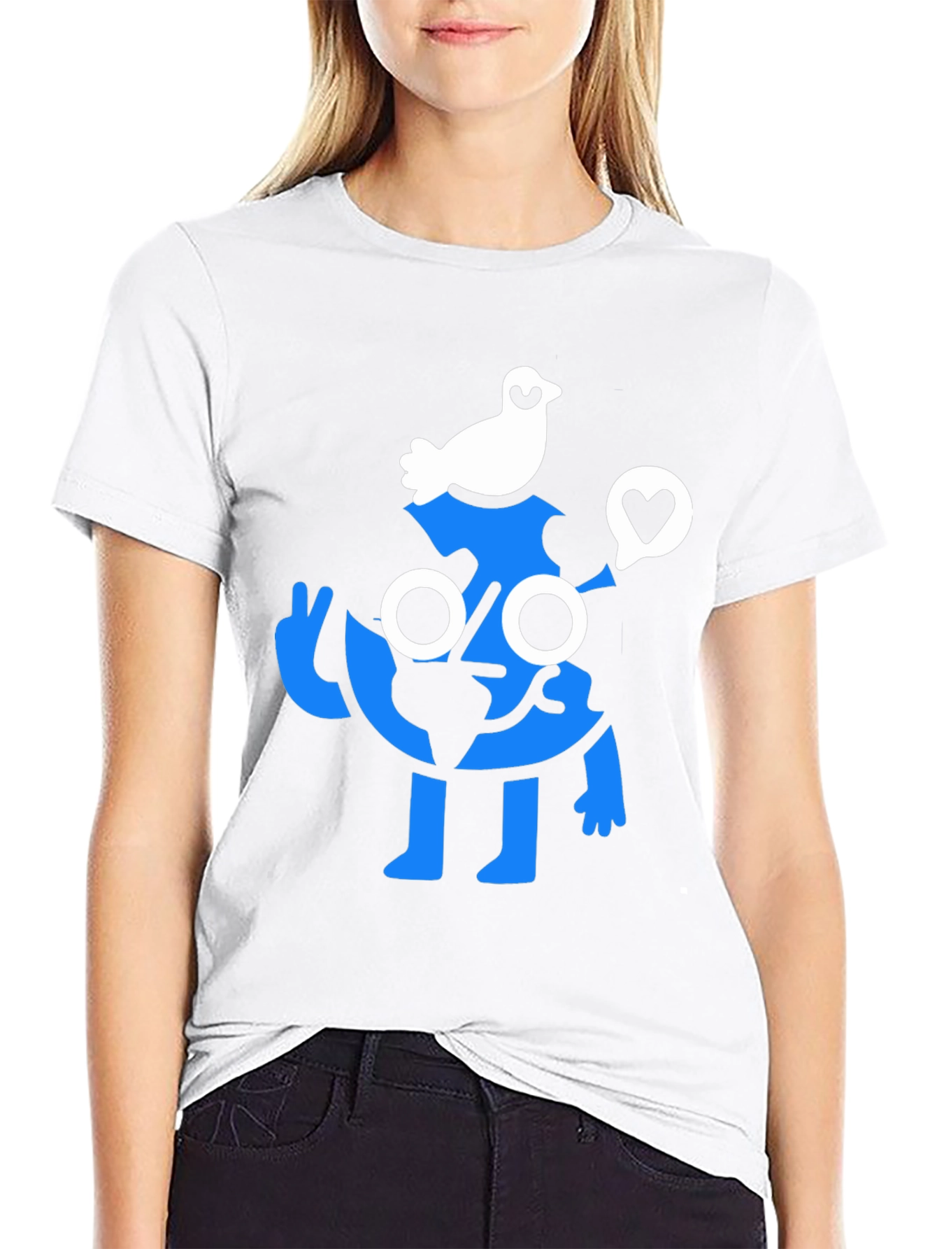 Peace Earth Graphic T-Shirt