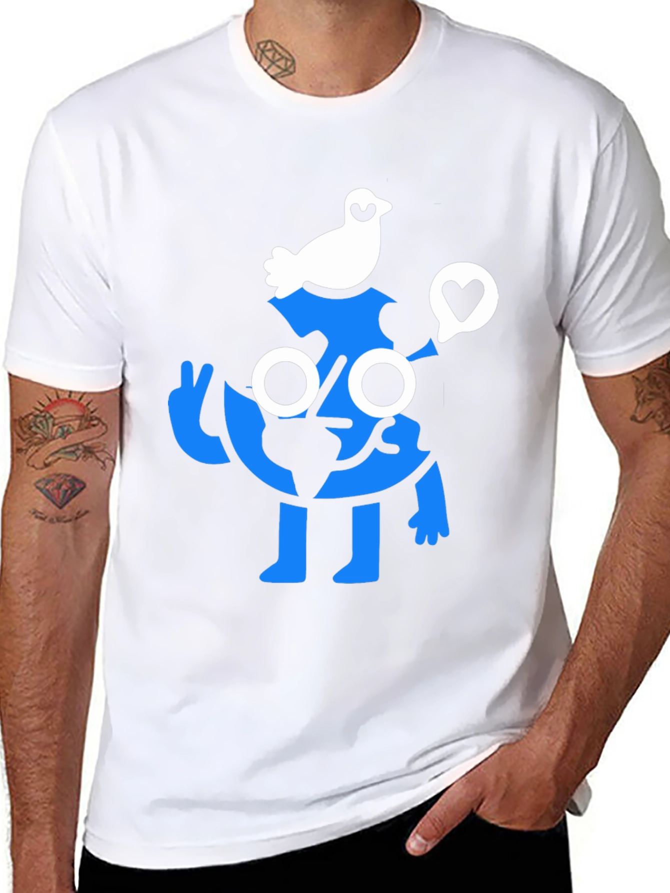 Peace Earth Graphic T-Shirt
