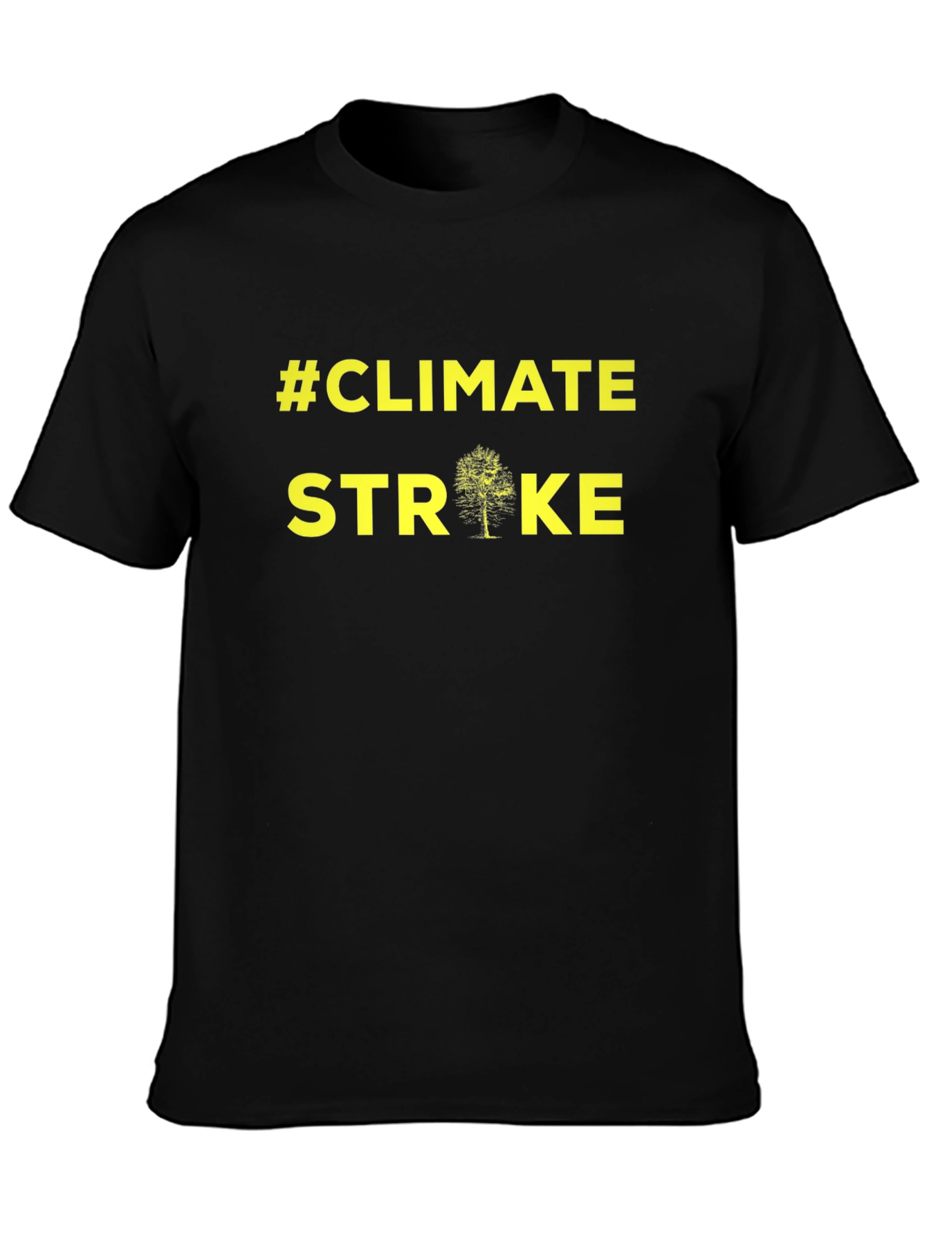 #Climate Strike Black T-Shirt
