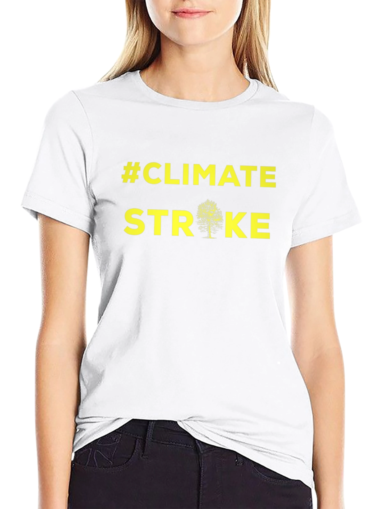 #Climate Strike Black T-Shirt