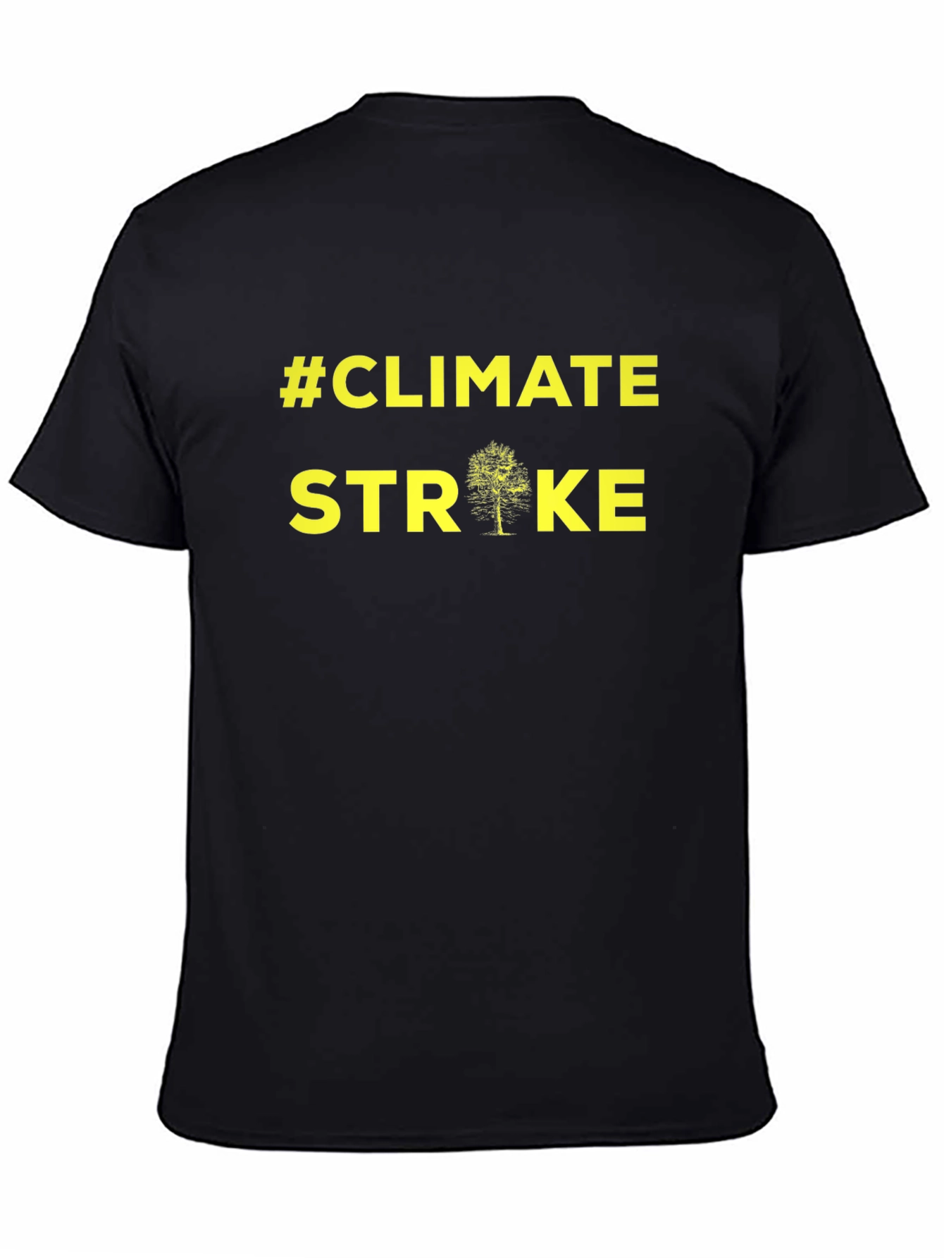 #Climate Strike Black T-Shirt