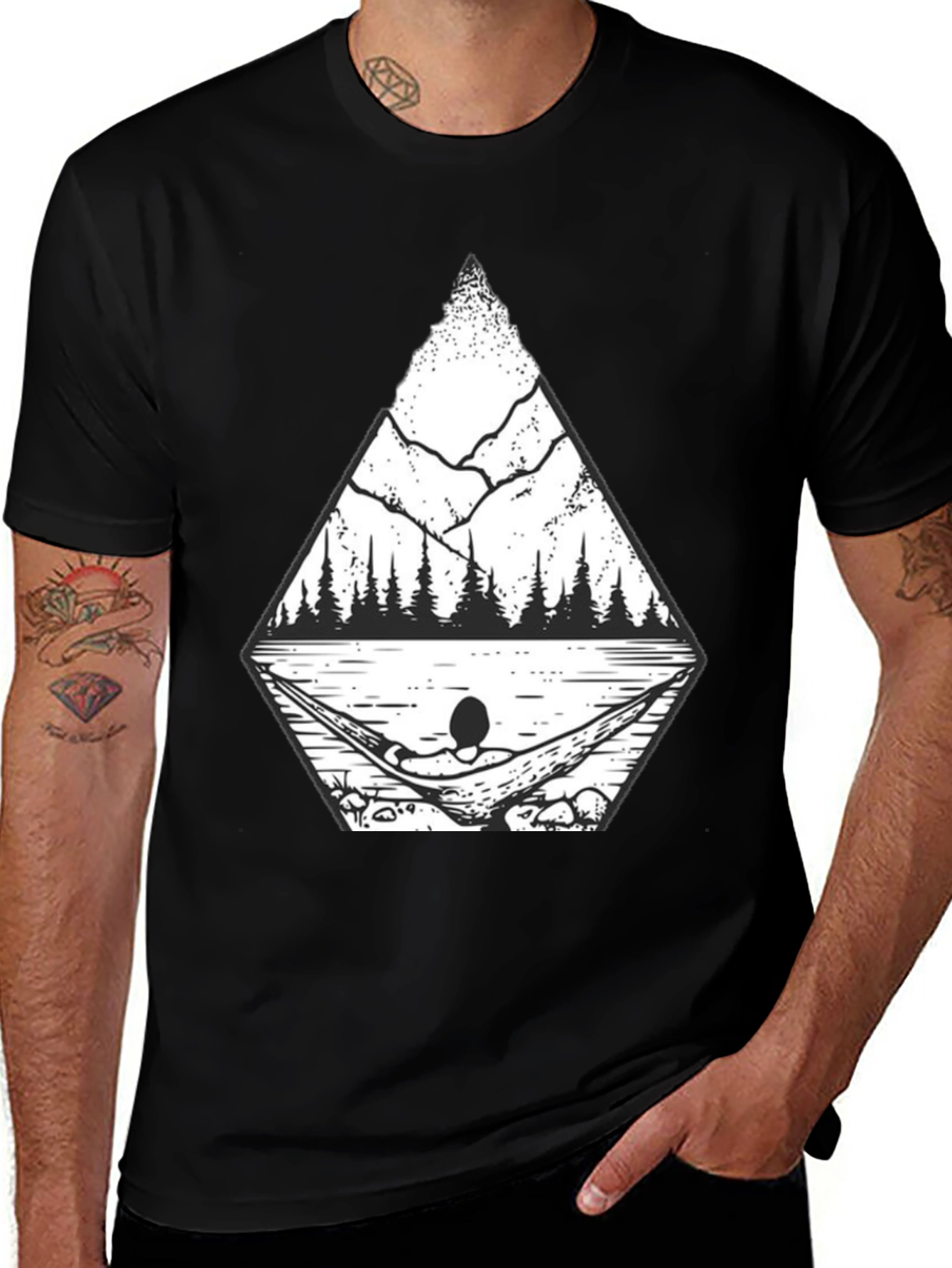 Nature Hammock T-Shirt - Relax in Style