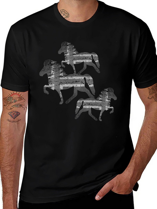 Icelandic Horse T-Shirt - Black