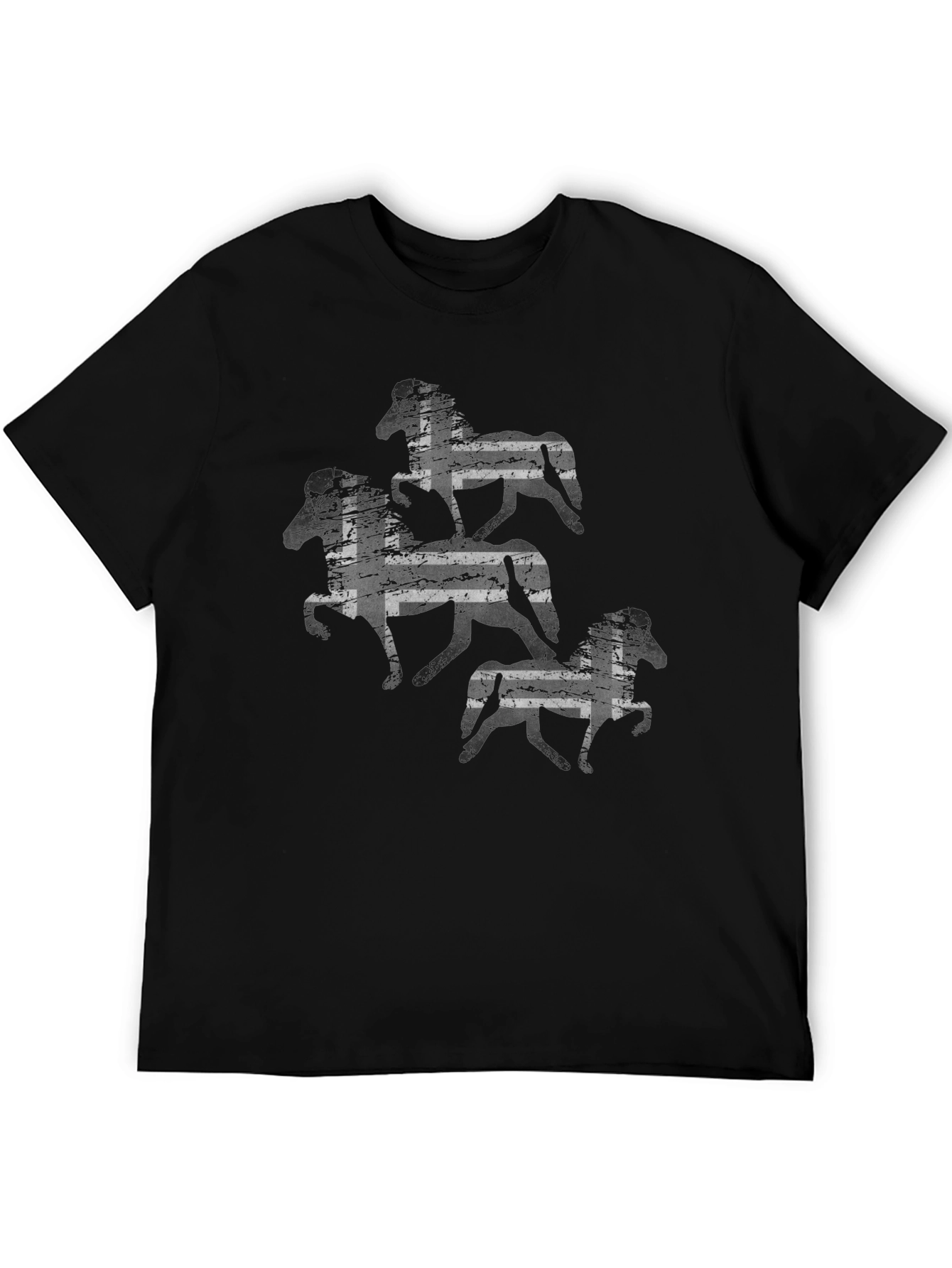 Icelandic Horse T-Shirt - Black