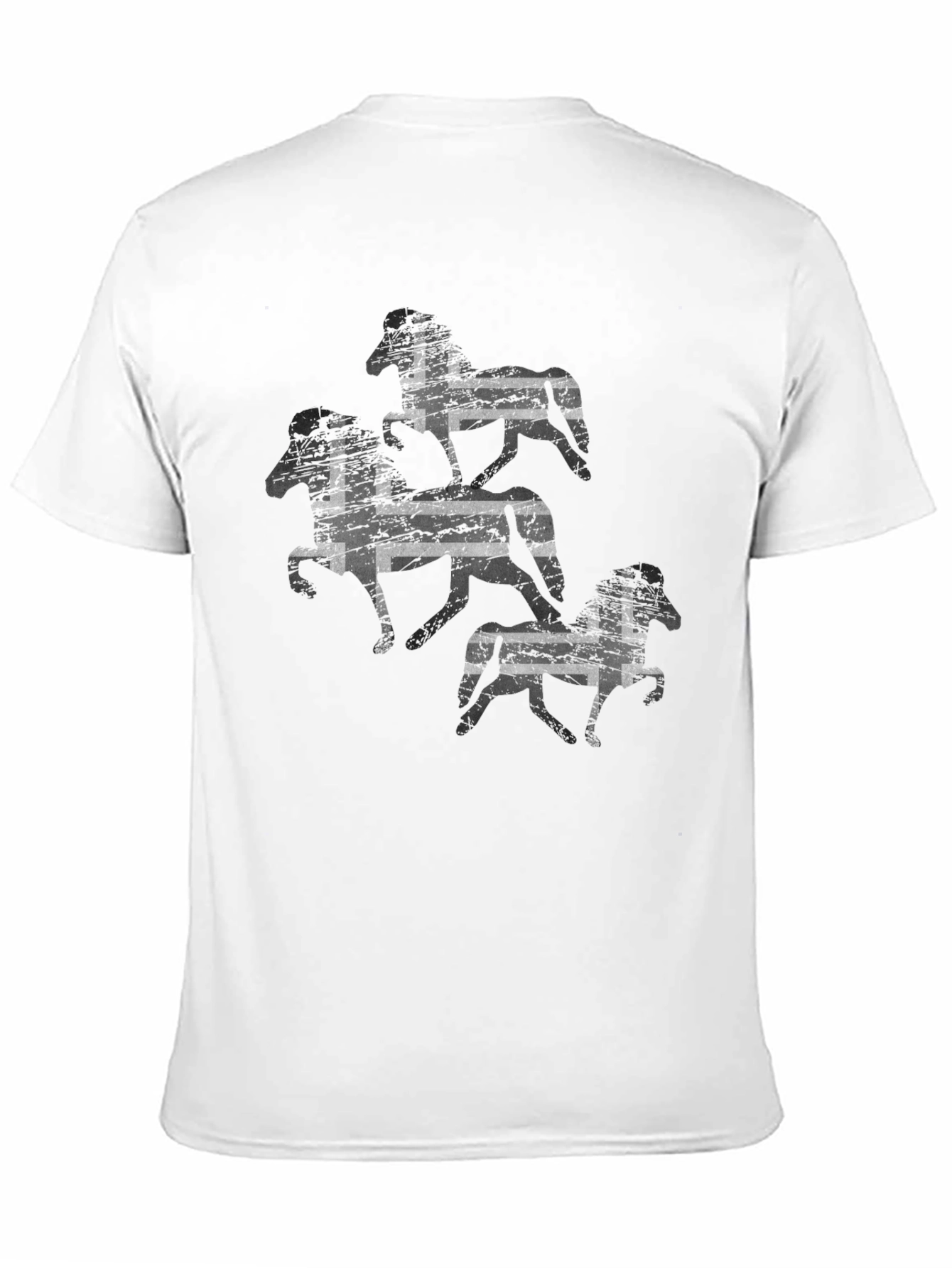 Icelandic Horse T-Shirt - Black