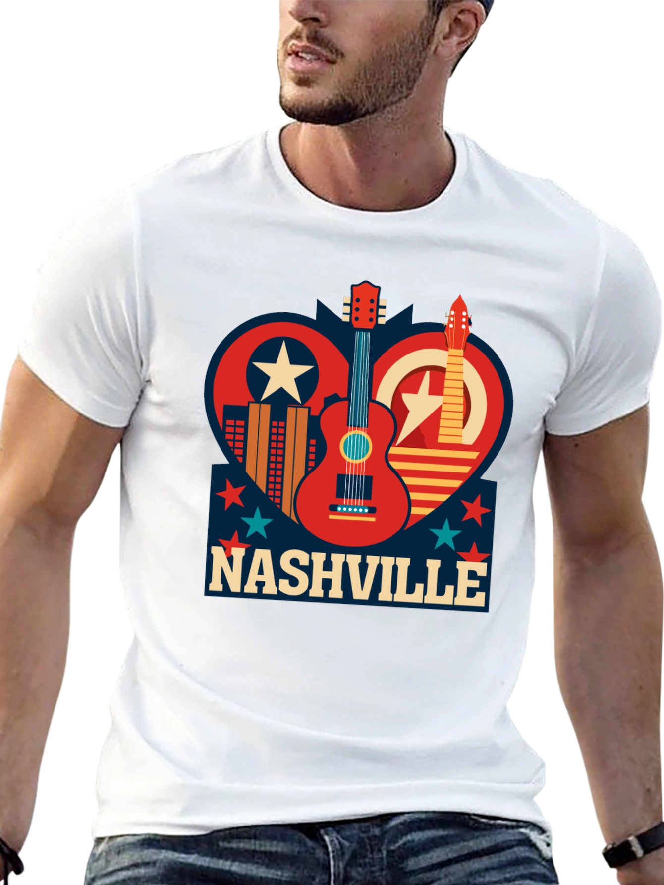 Nashville Graphic Tee - Music City Pride