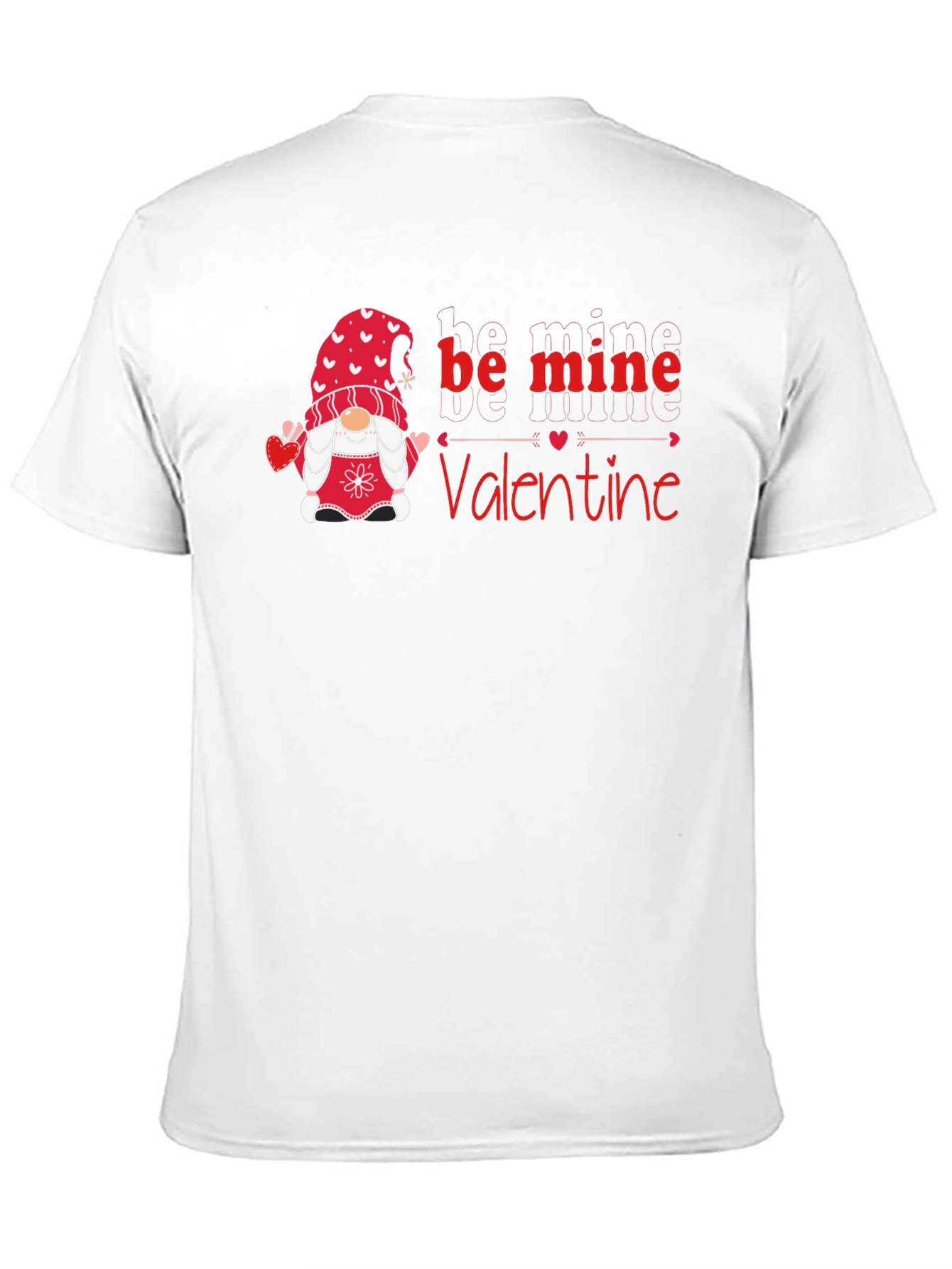 Be Mine Valentine Gnome T-Shirt