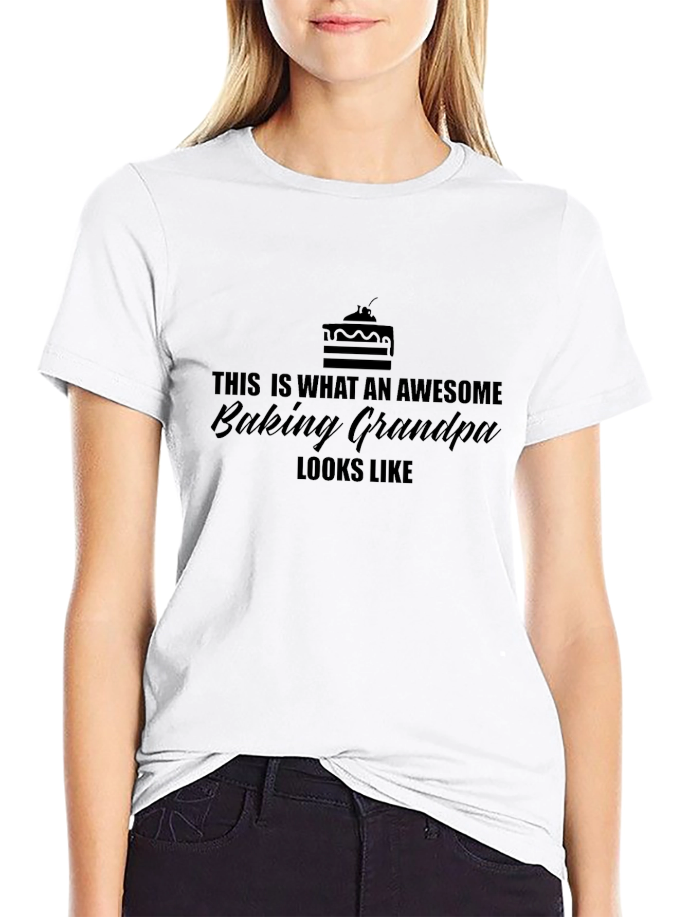 Awesome Baking Grandpa T-Shirt