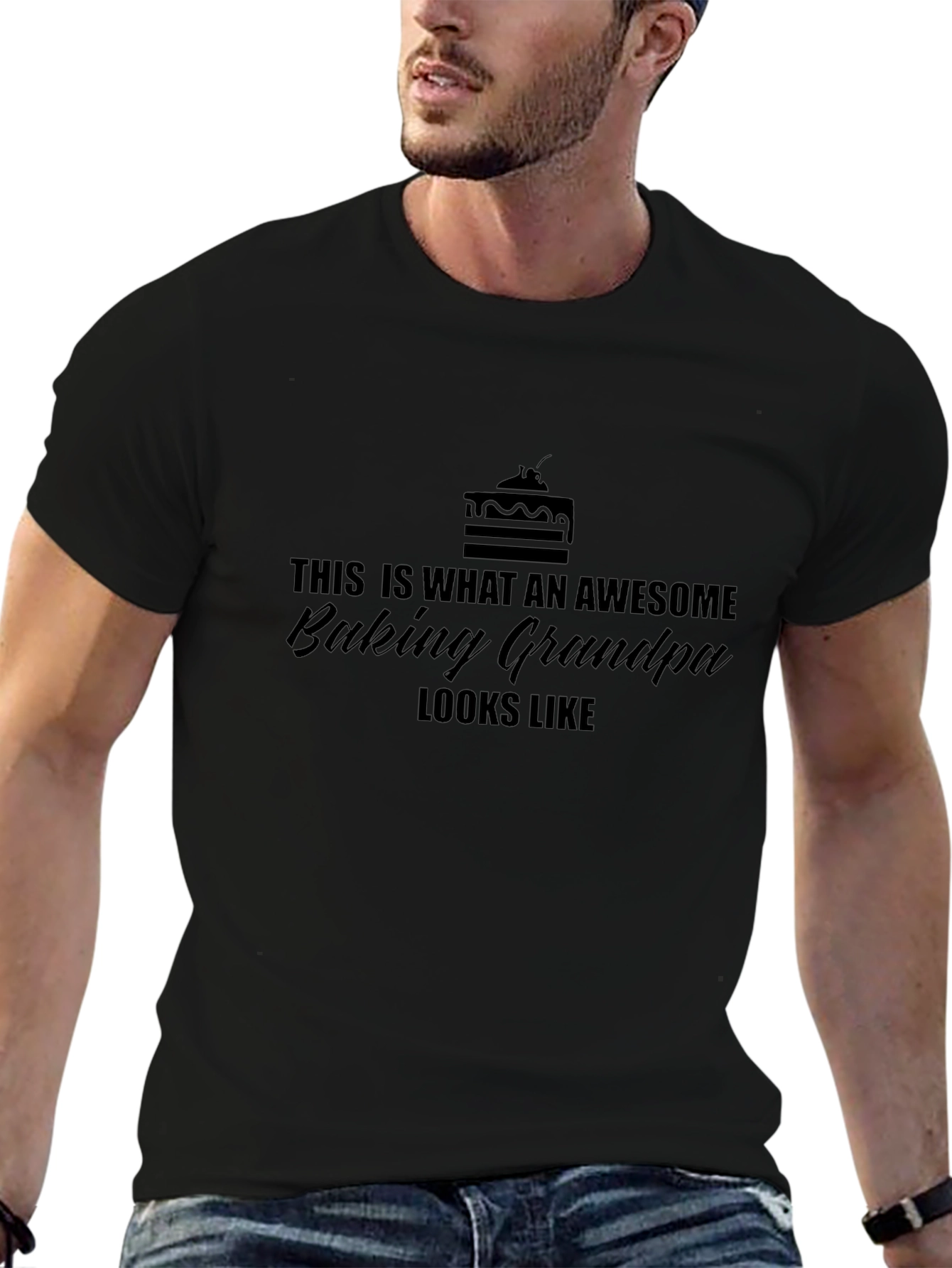 Awesome Baking Grandpa T-Shirt
