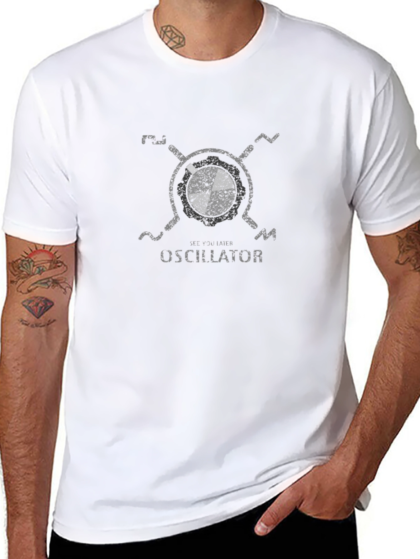 See You Later Oscillator Graphic Tee