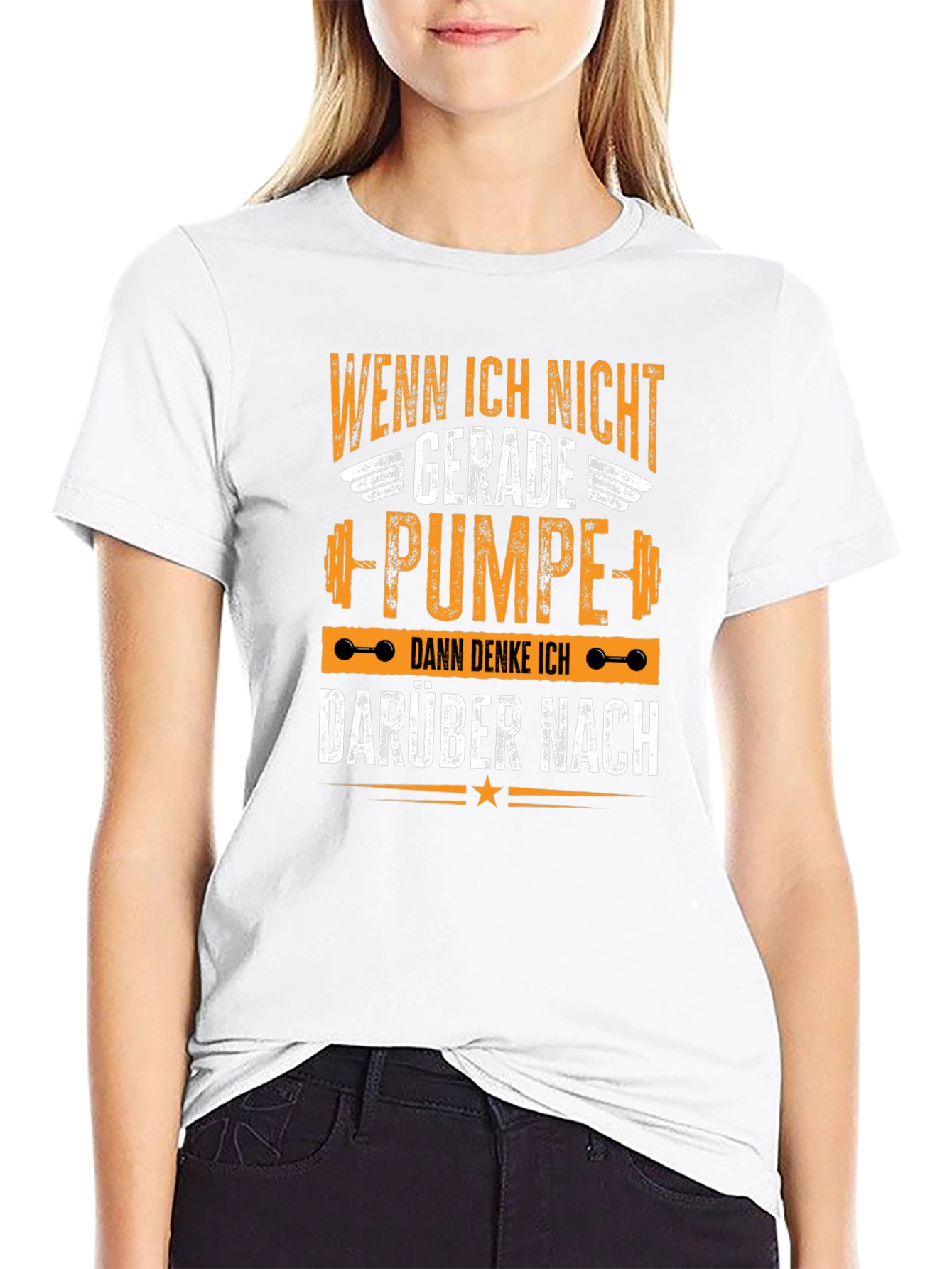 Workout Motivation T-Shirt - Wenn Ich Nicht Pumpe