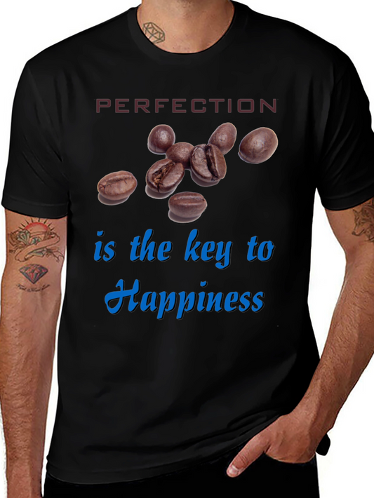Perfection is Key Coffee Graphic Tee