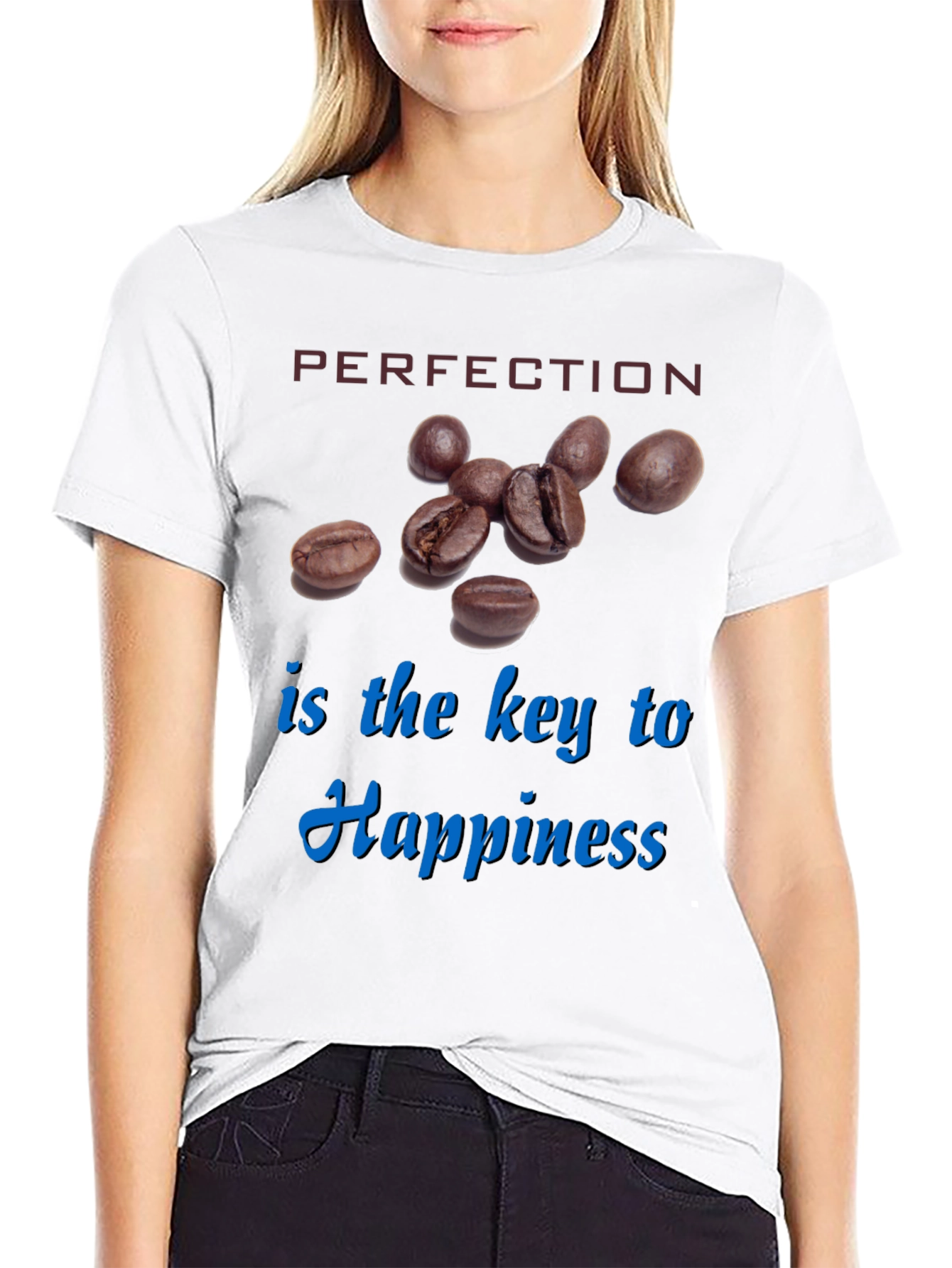 Perfection is Key Coffee Graphic Tee