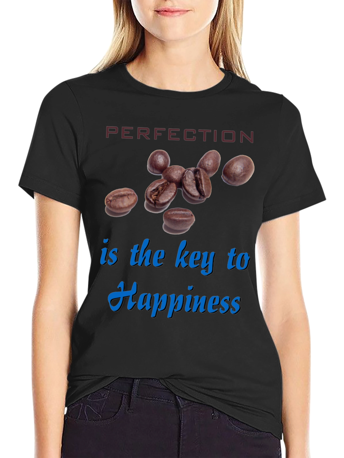 Perfection is Key Coffee Graphic Tee