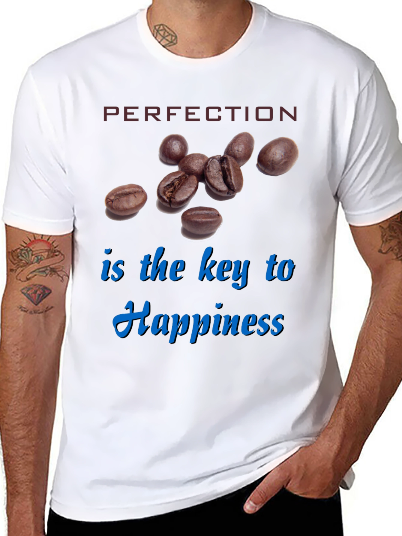 Perfection is Key Coffee Graphic Tee