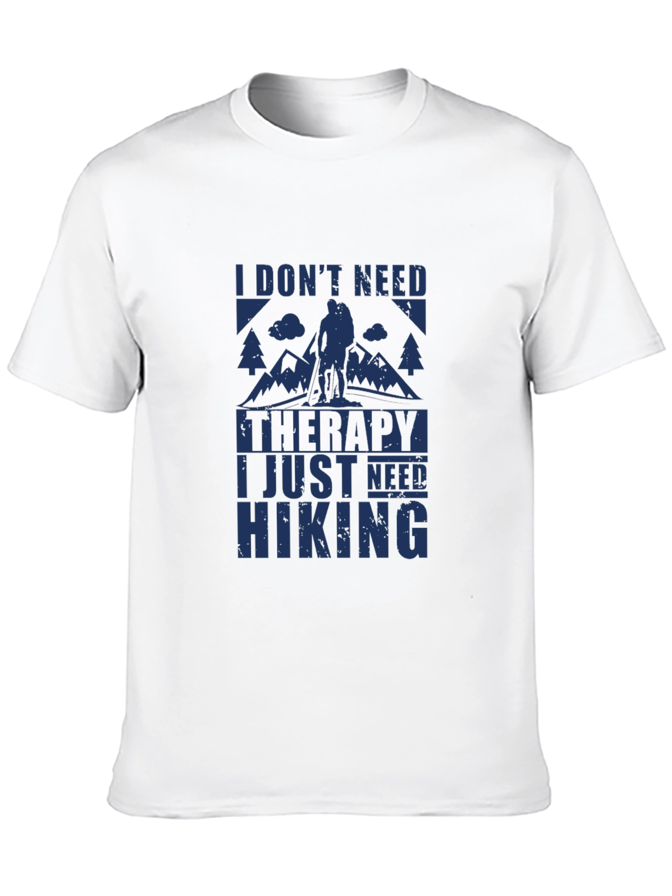 Hiking Therapy Graphic Tee - Outdoor Adventure Shirt