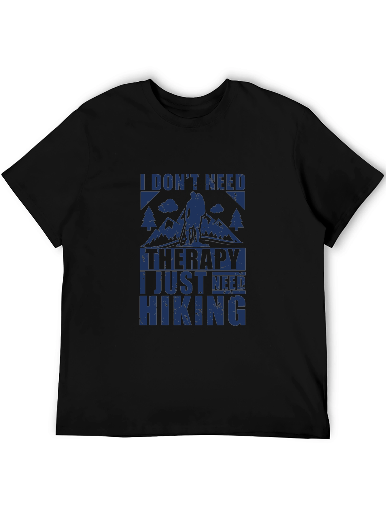 Hiking Therapy Graphic Tee - Outdoor Adventure Shirt