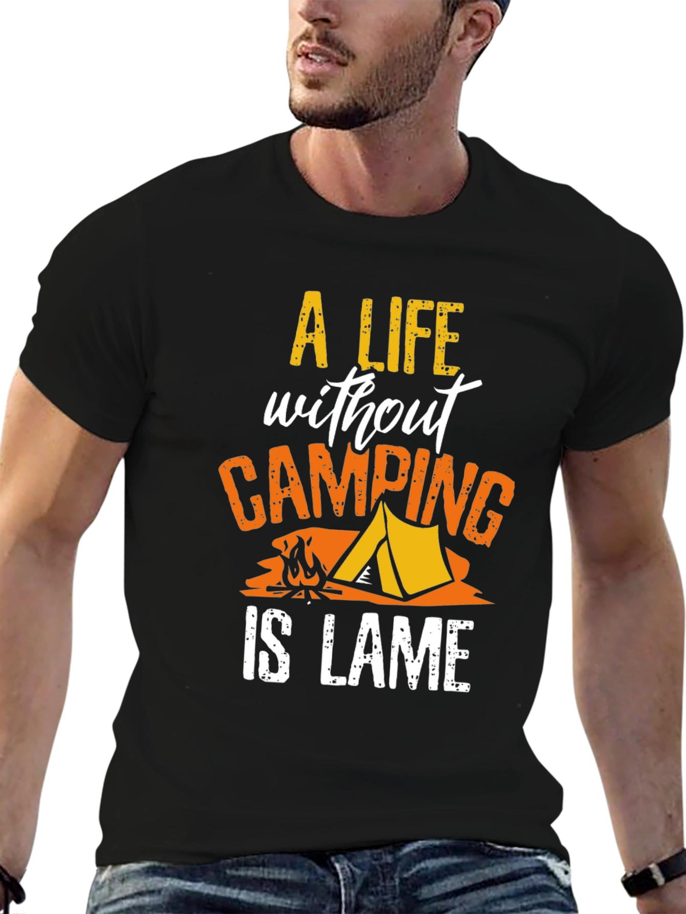 Camping is Life Tee - Adventure T-Shirt