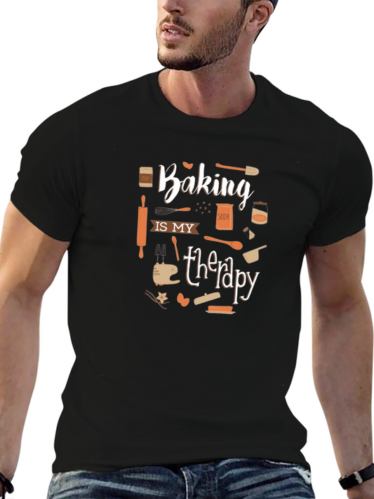 Baking is My Therapy T-Shirt