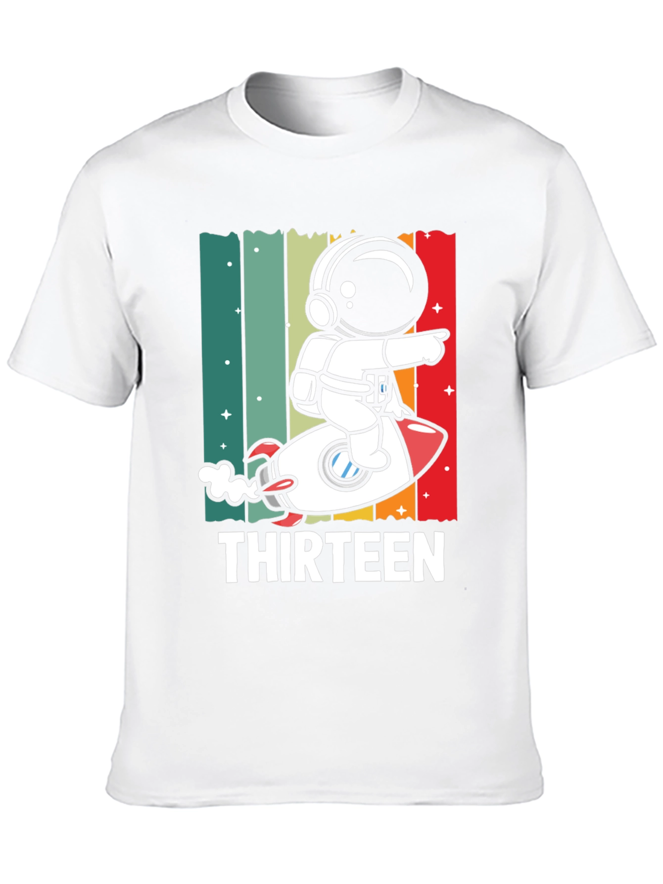 Thirteen Astronaut Rocket T-Shirt
