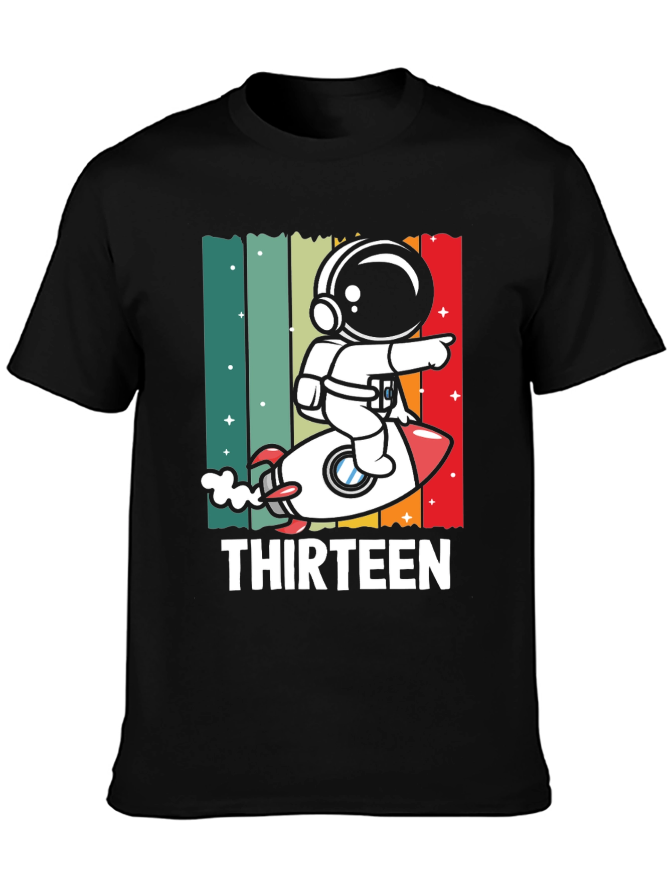 Thirteen Astronaut Rocket T-Shirt