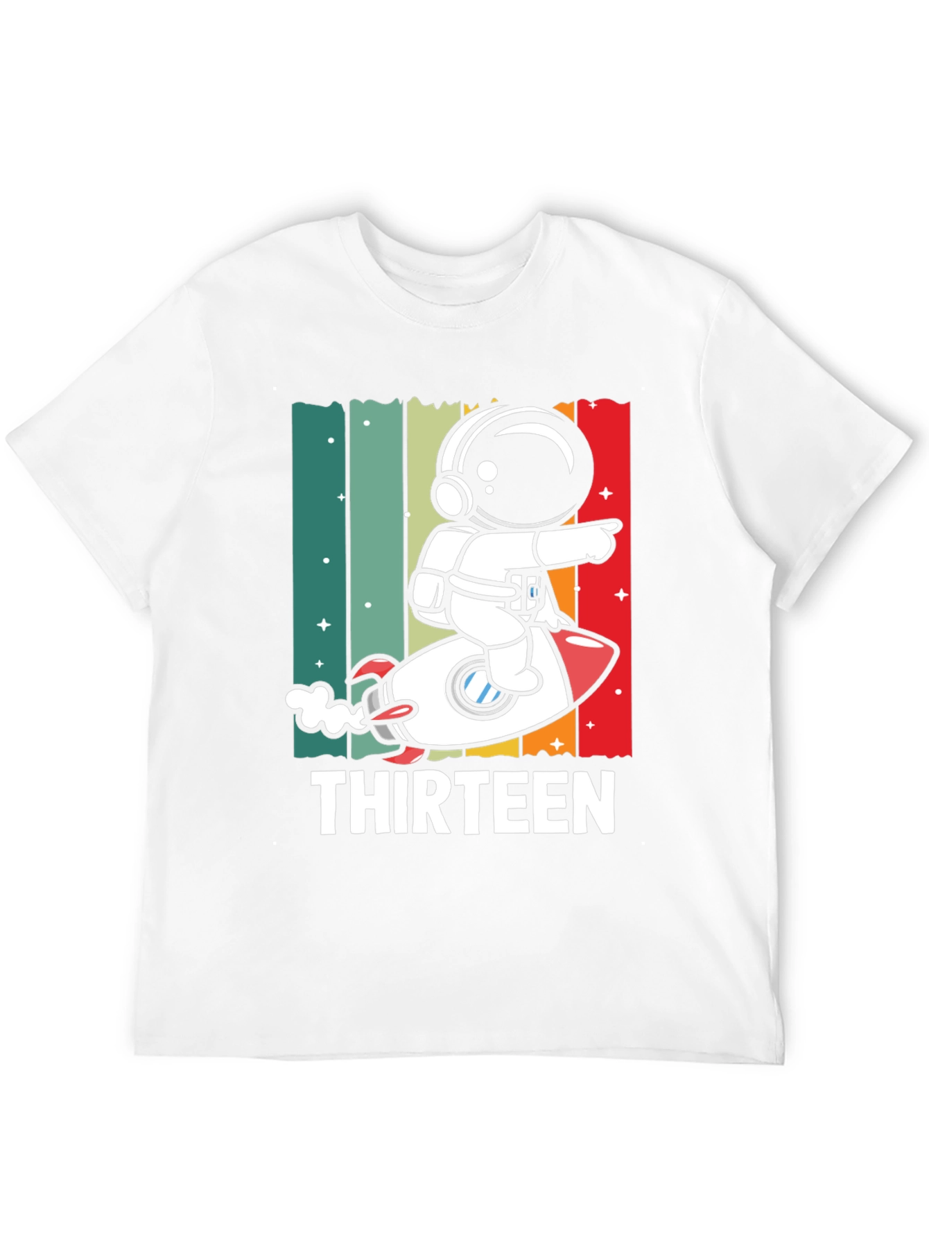 Thirteen Astronaut Rocket T-Shirt