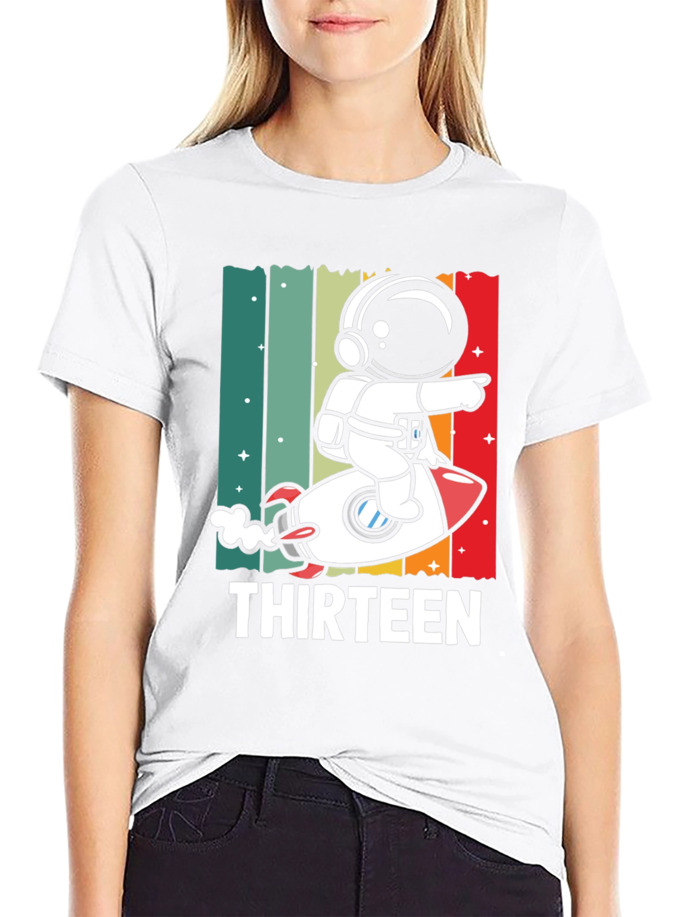 Thirteen Astronaut Rocket T-Shirt