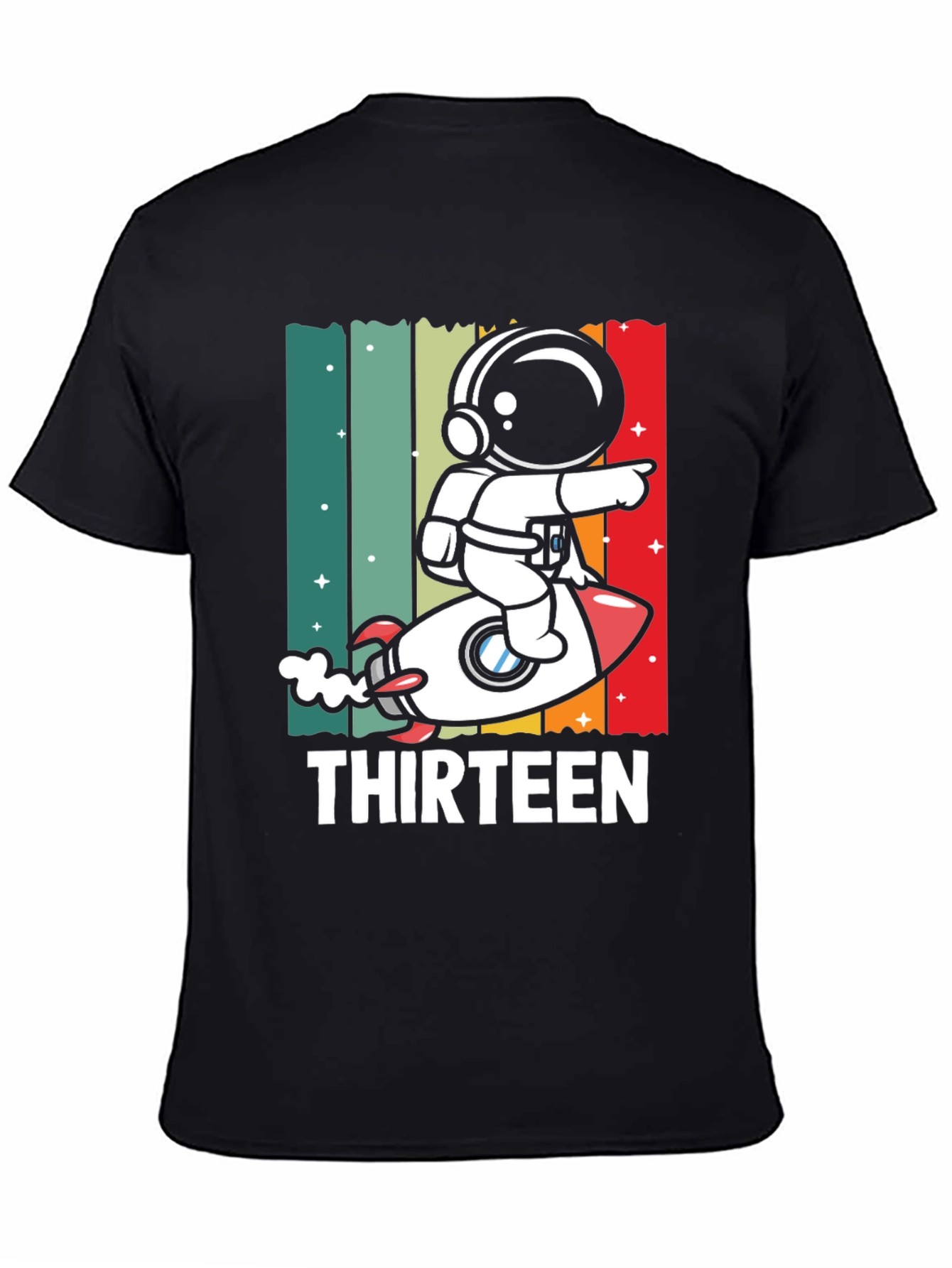 Thirteen Astronaut Rocket T-Shirt