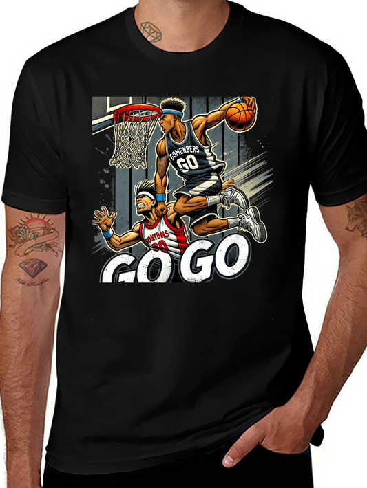 Go Go Basketball Graphic T-Shirt