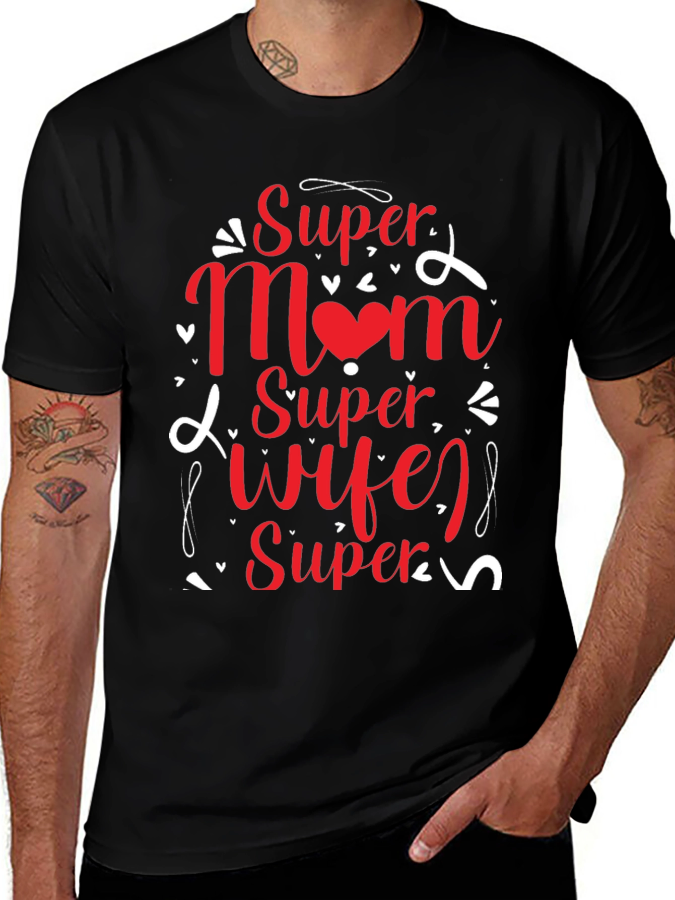 Super Mom & Wife Graphic Tee