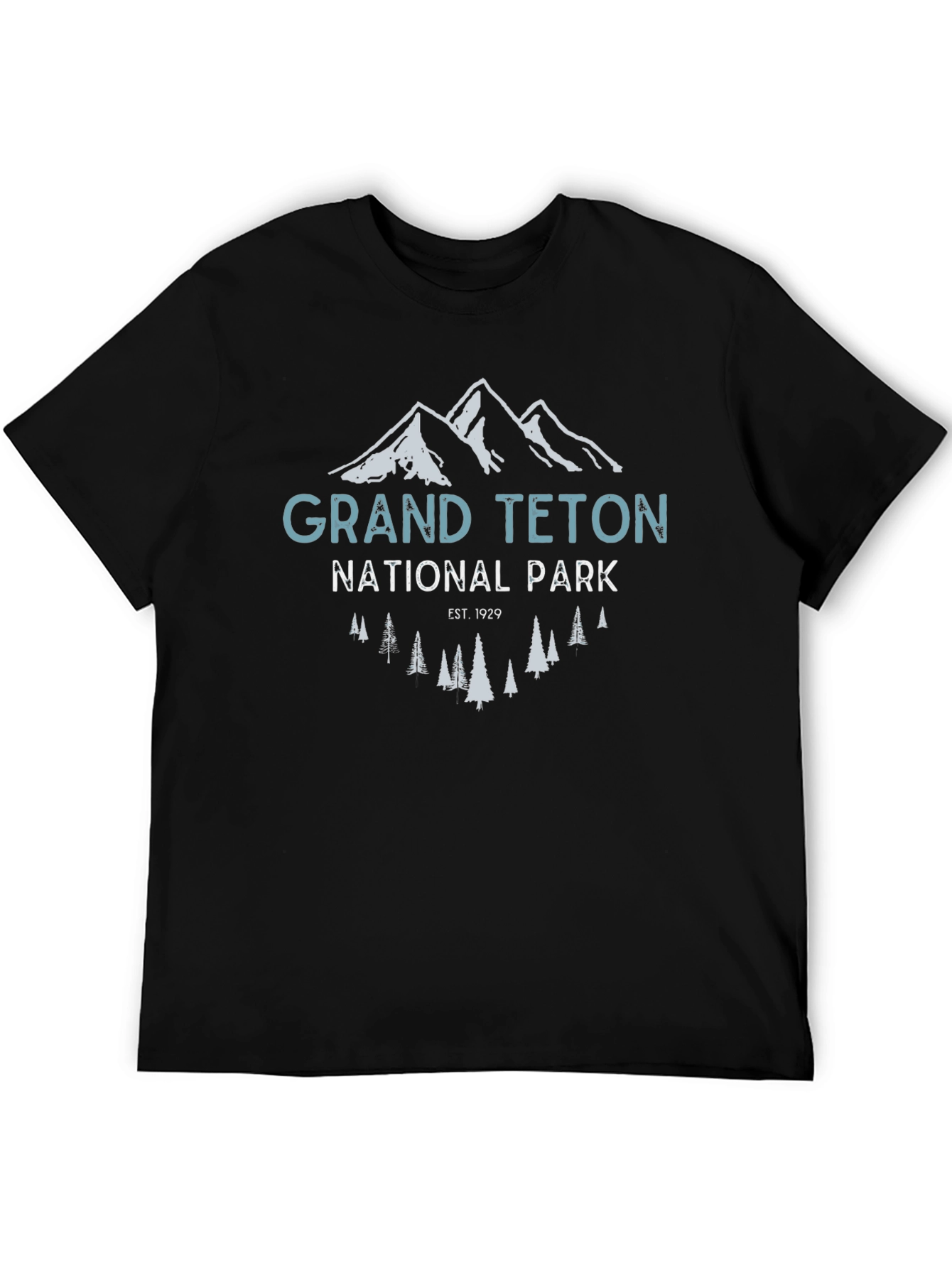 Grand Teton National Park Graphic Tee - Black