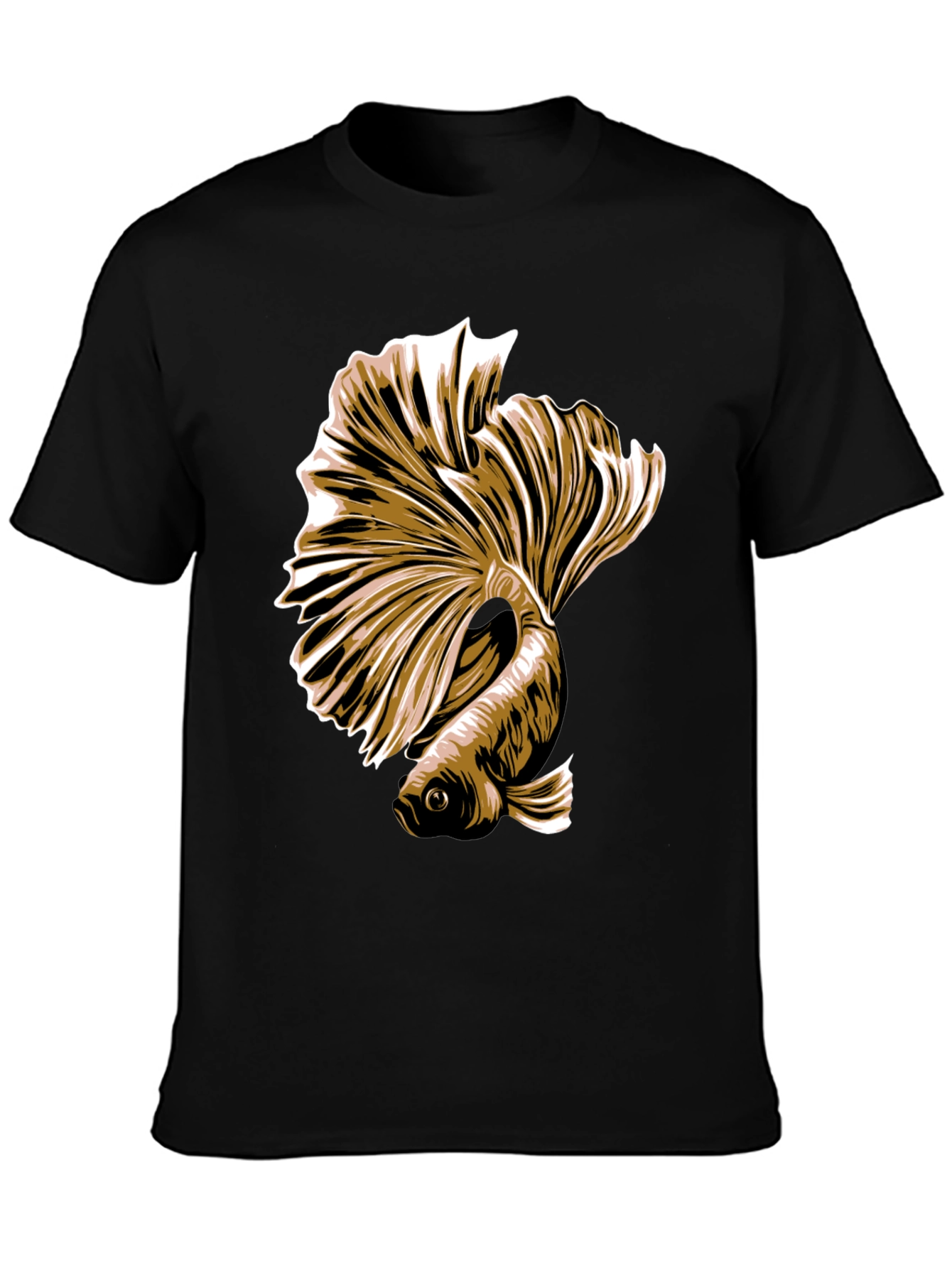 Betta Fish Graphic Tee - Stylish Mens T-Shirt