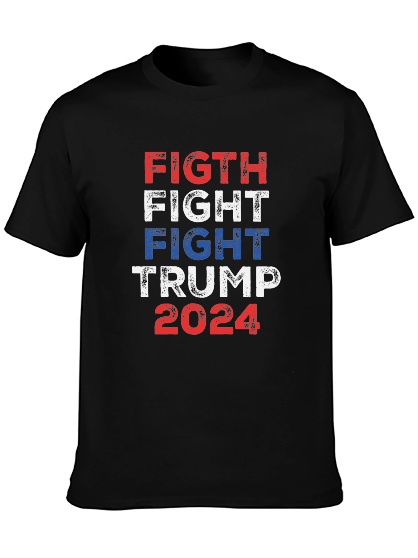 Fight Trump 2024 Graphic Tee