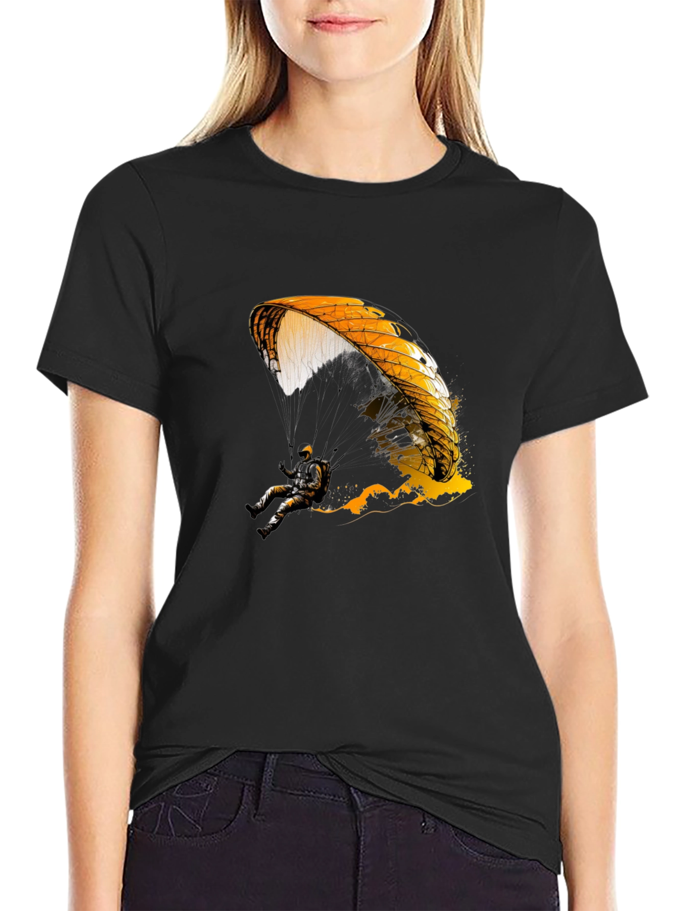 Paragliding Graphic T-Shirt | Unique Design