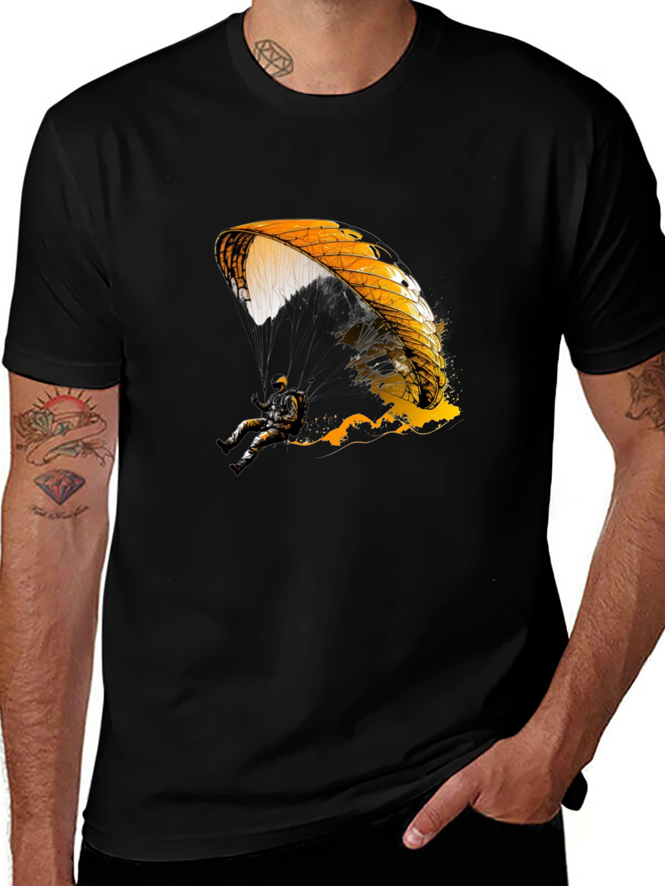 Paragliding Graphic T-Shirt | Unique Design