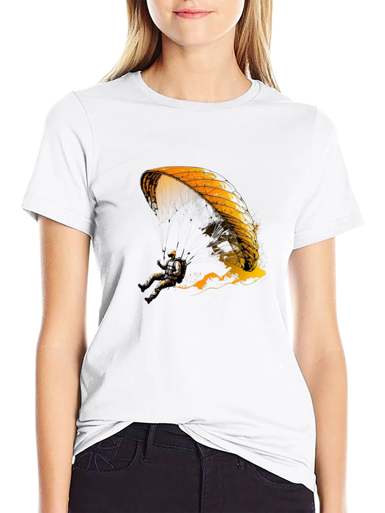 Paragliding Graphic T-Shirt | Unique Design