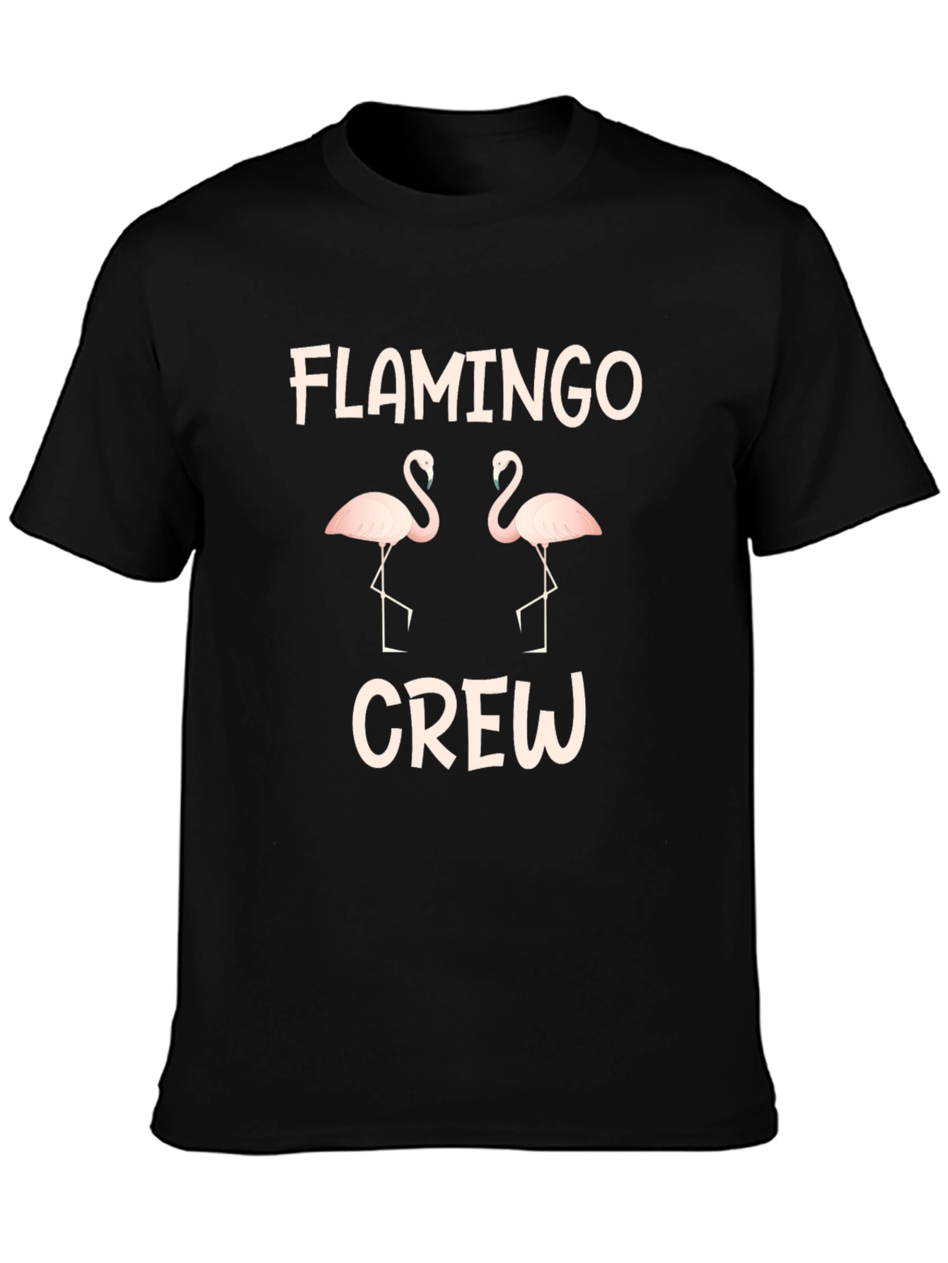 Flamingo Crew T-Shirt - Stylish & Fun