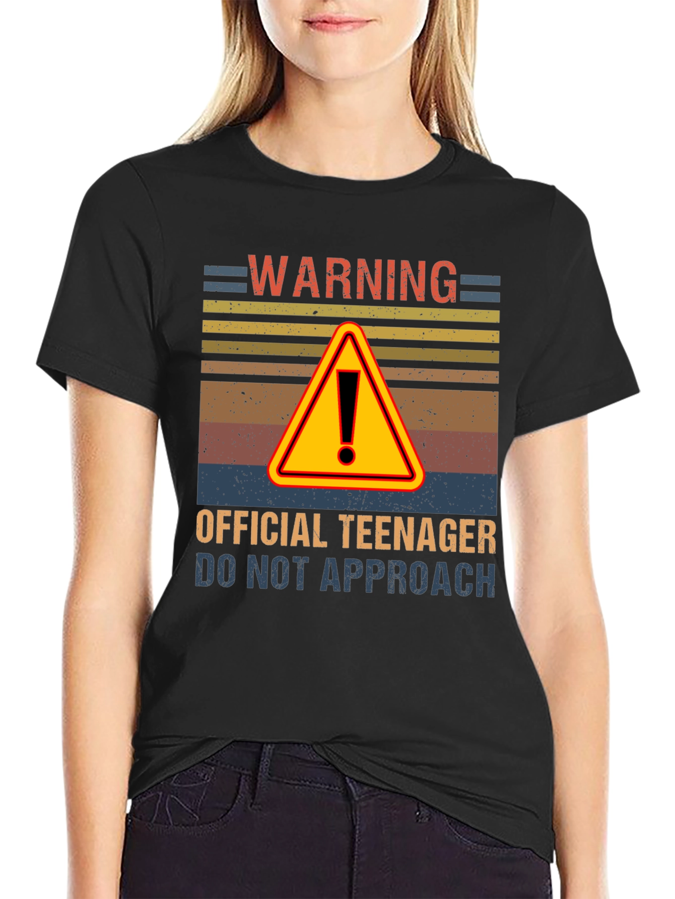 Warning Official Teenager T-Shirt - Do Not Approach