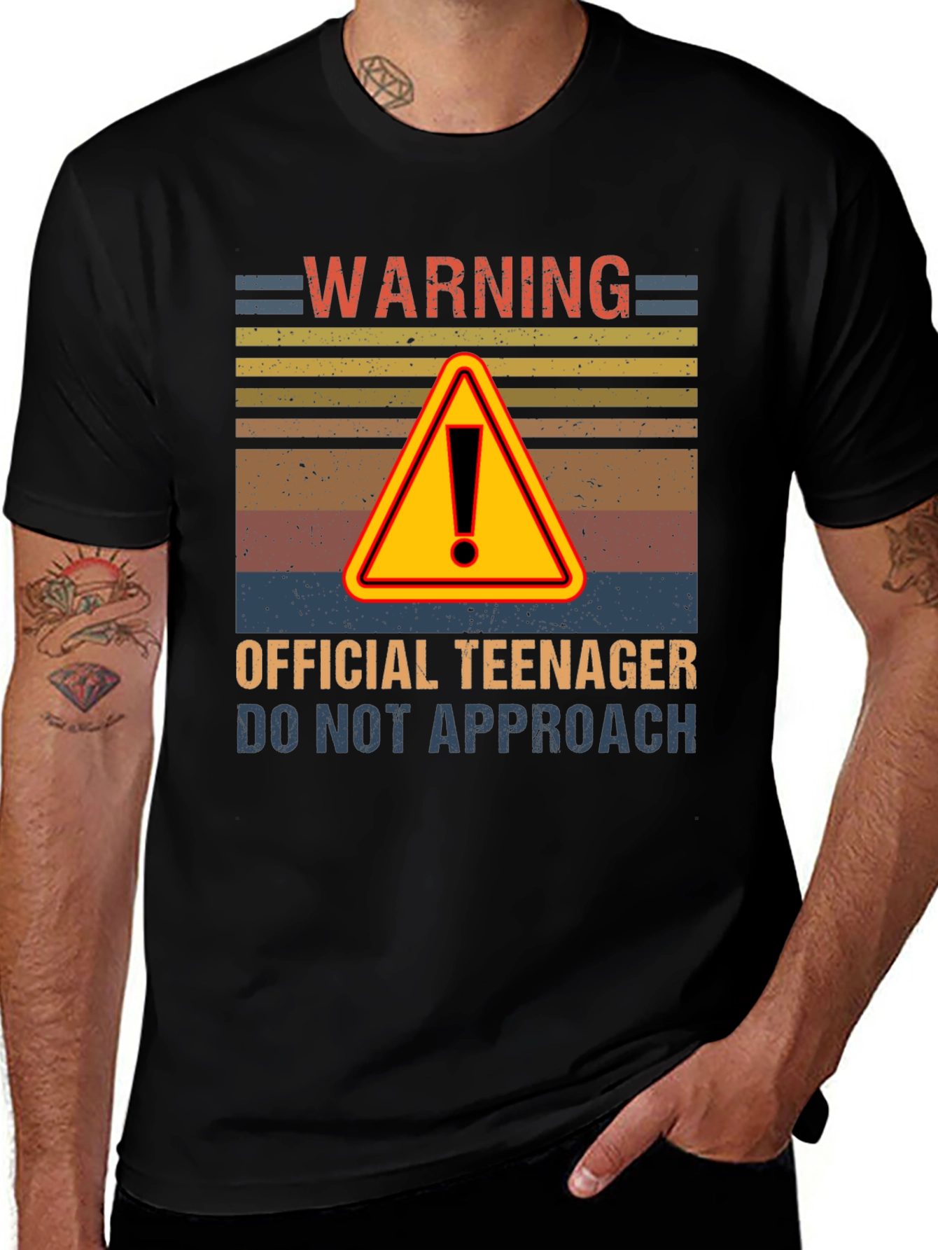 Warning Official Teenager T-Shirt - Do Not Approach