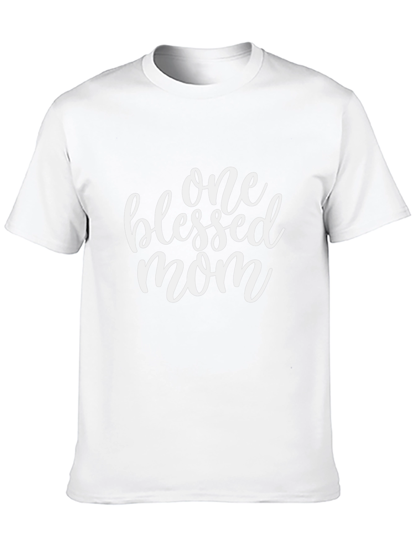 Blessed Mom Graphic Tee - Soft Cotton Comfort